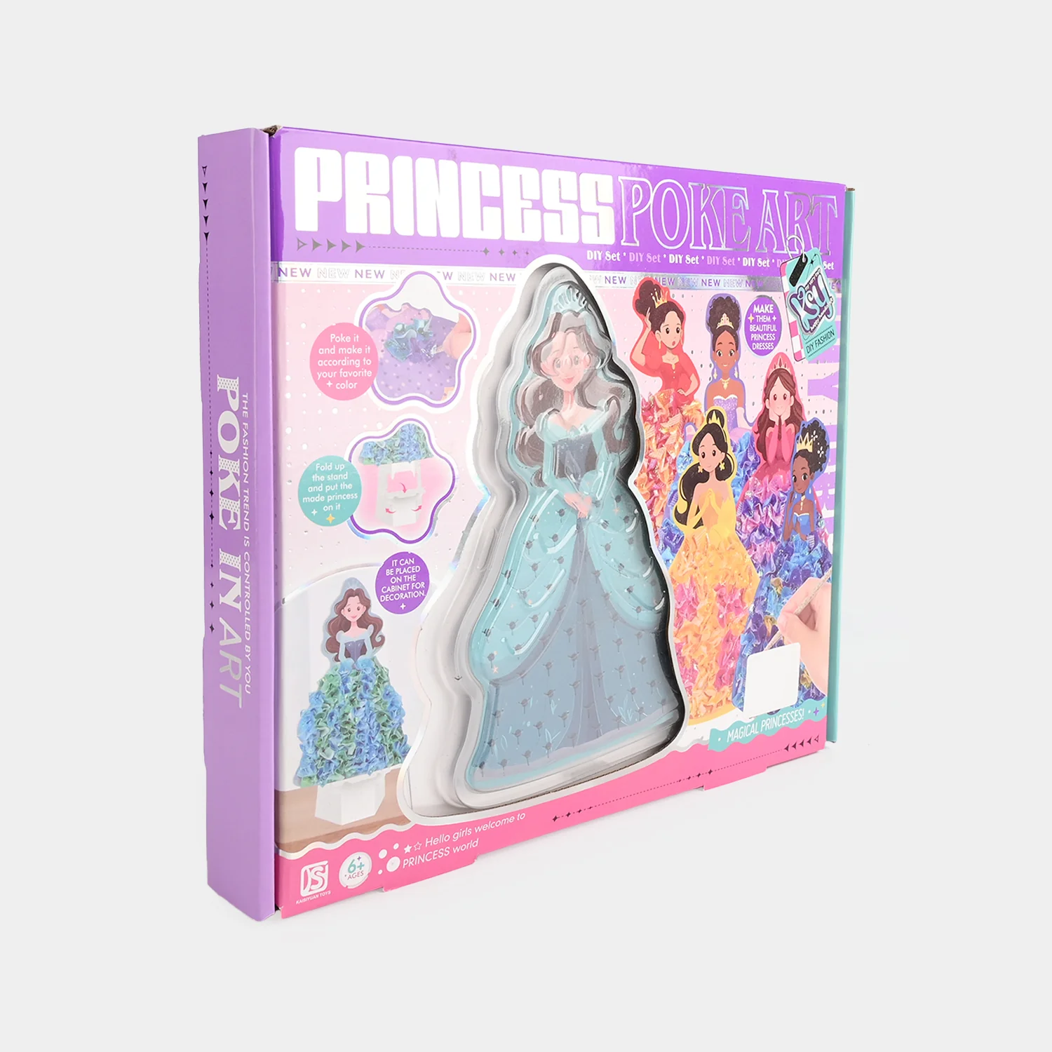 DIY Fashion Princess Poke Art Set - Image 3
