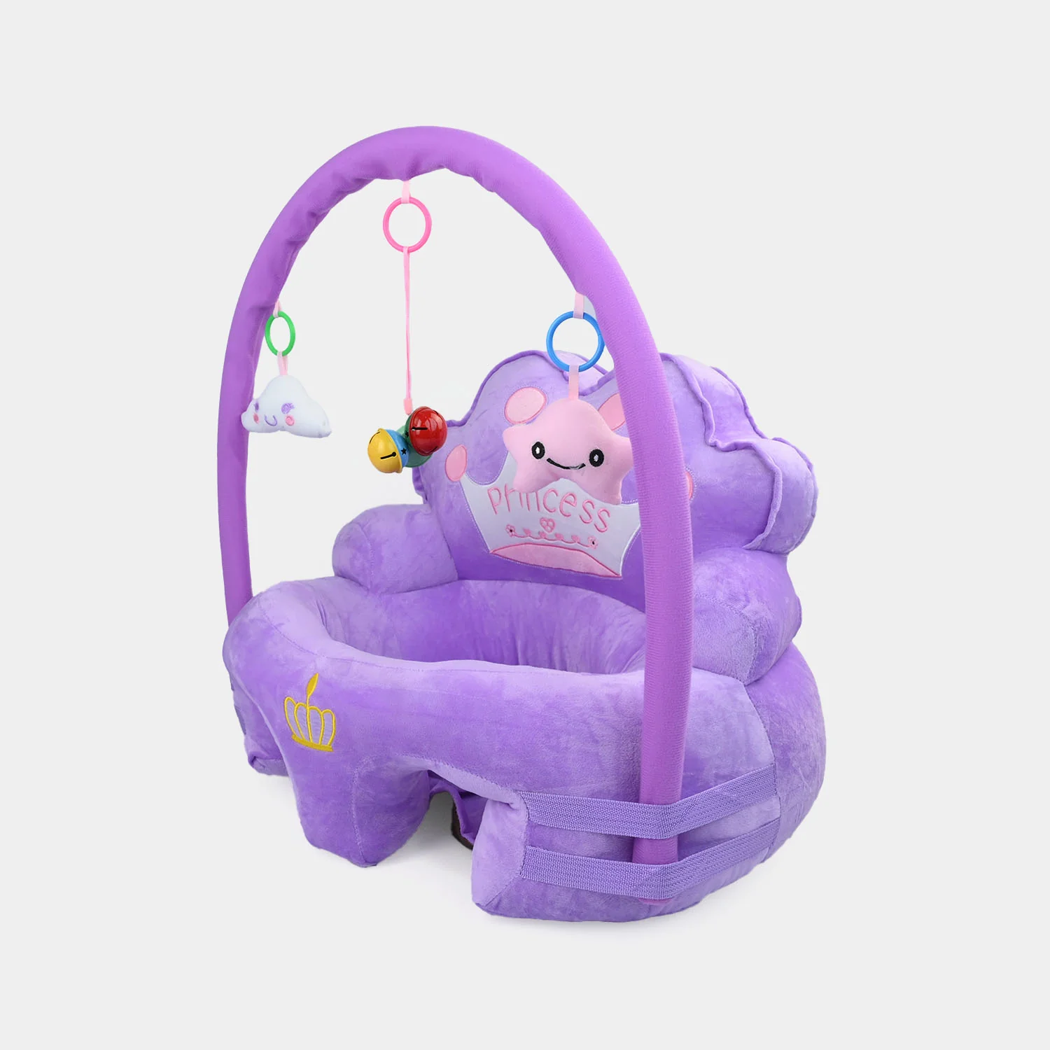 Rattle Baby Floor Seat/Support Sofa Seat - 6M+ - Image 2
