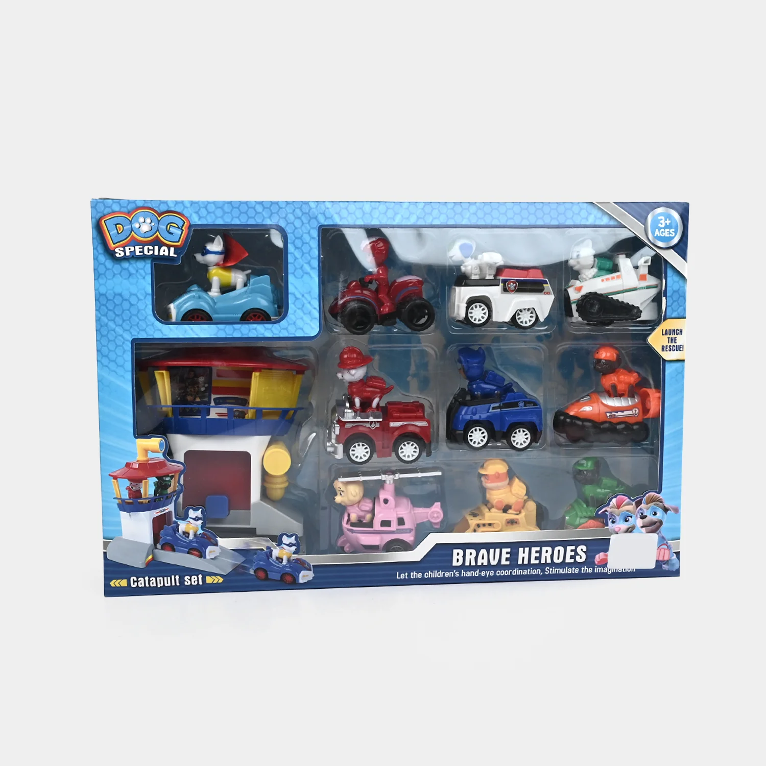 Special Heroes Pull-Back Action Vehicles Set - Image 8