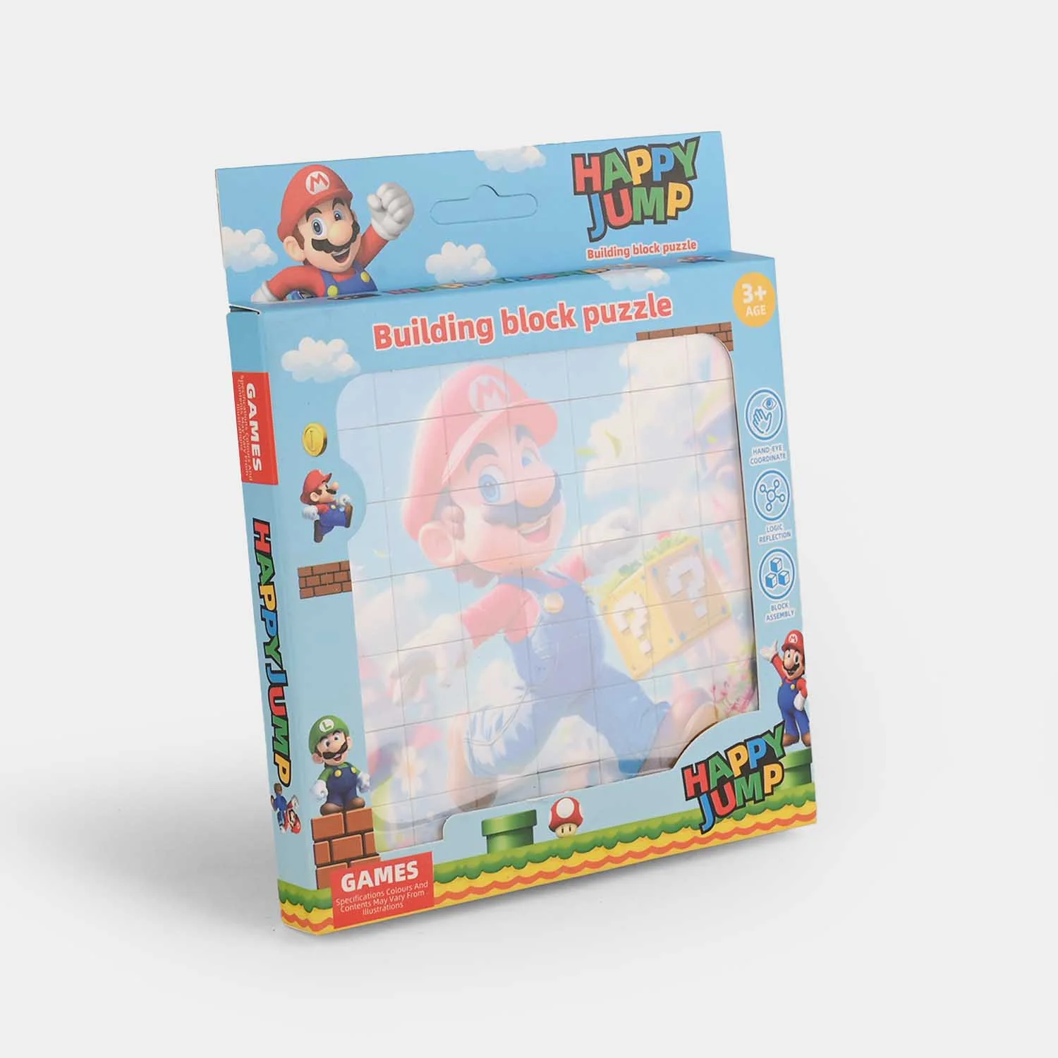 Happy Jump Character Building Block Puzzle - Image 3