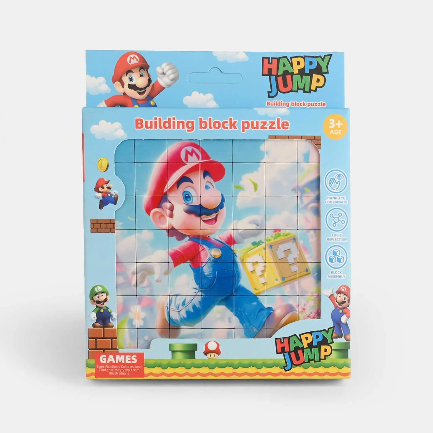 Happy Jump Character Building Block Puzzle - Image 4
