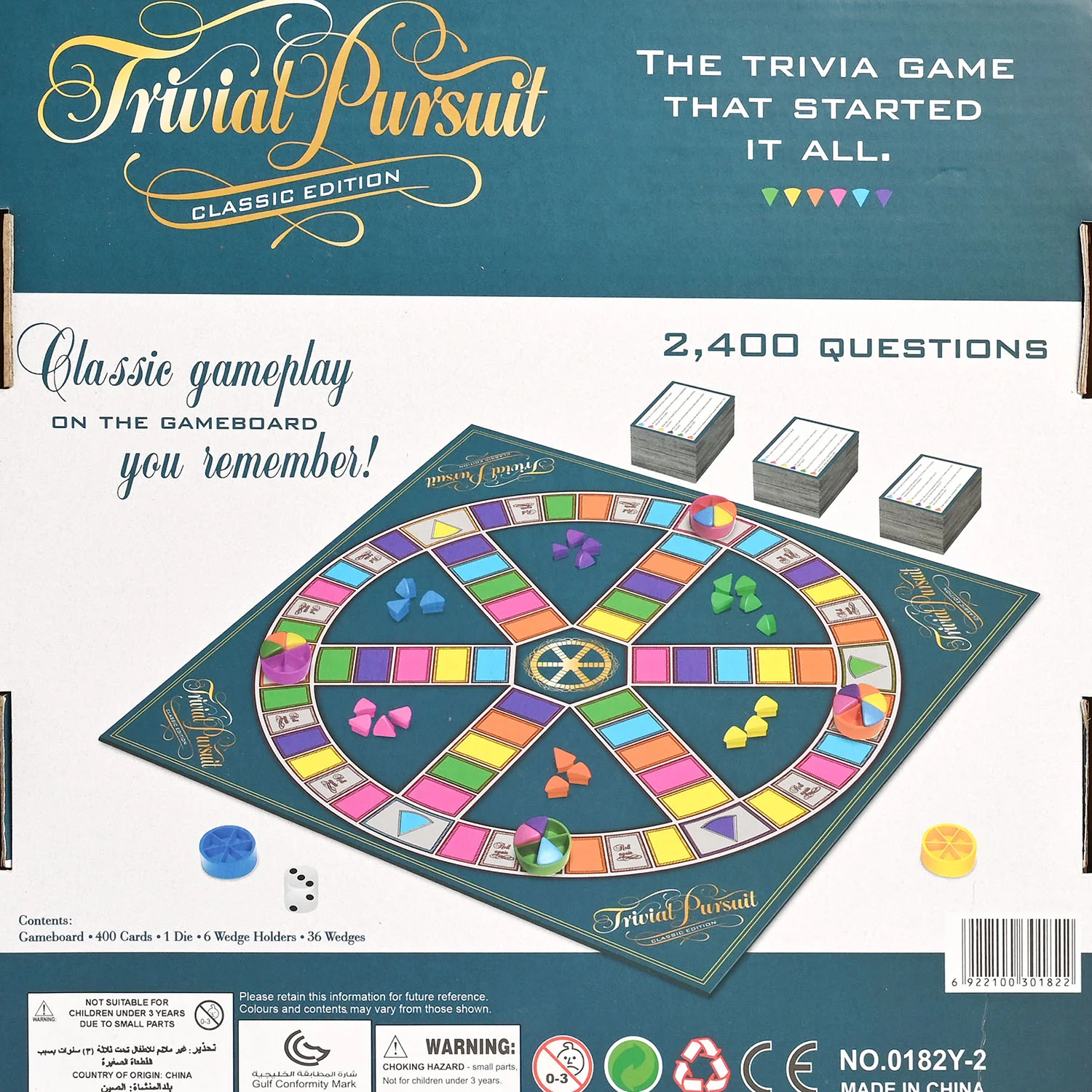 Trivial Pursuit Knowledge-Based Board Game - Image 3
