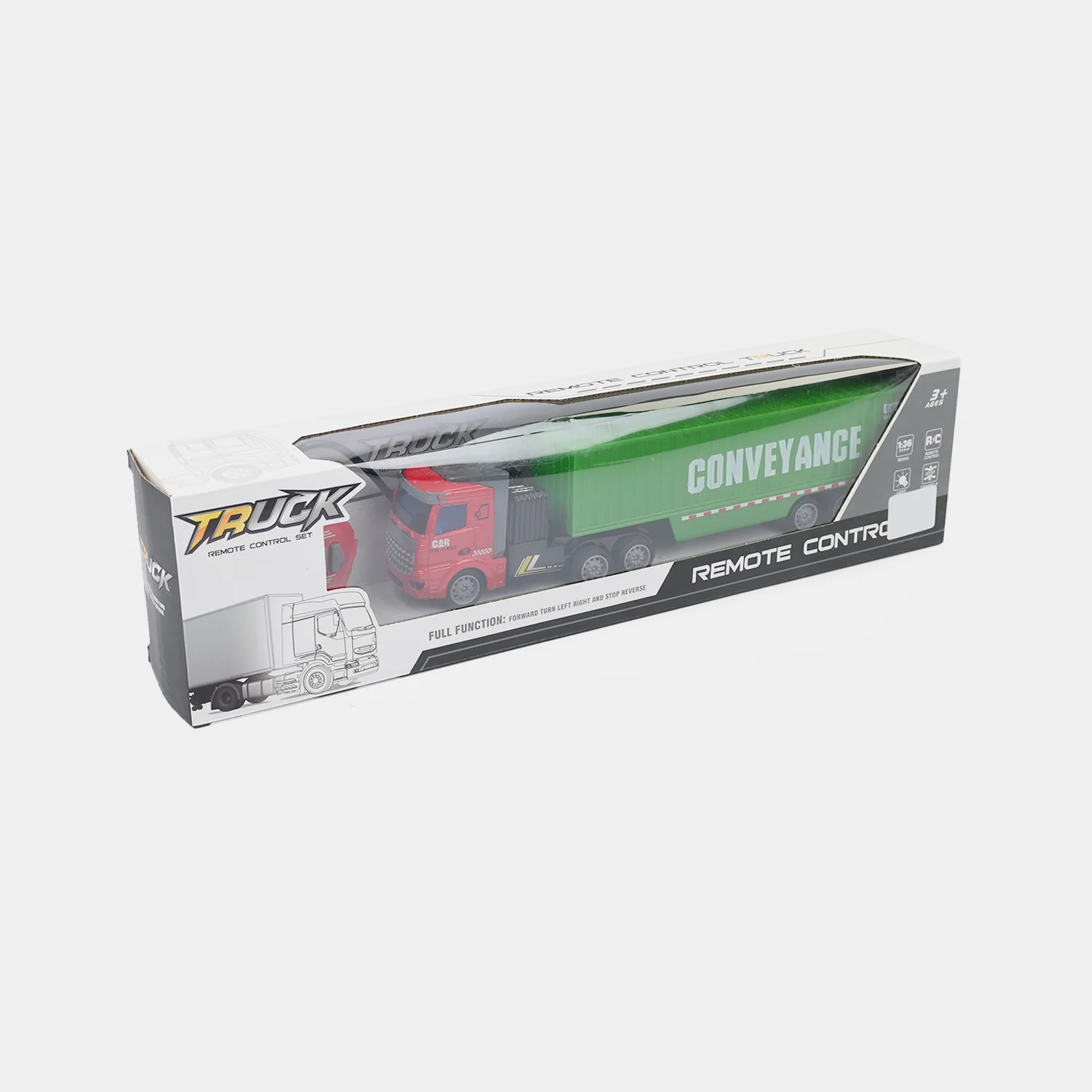 Remote Control Alloy Container Truck - Image 3