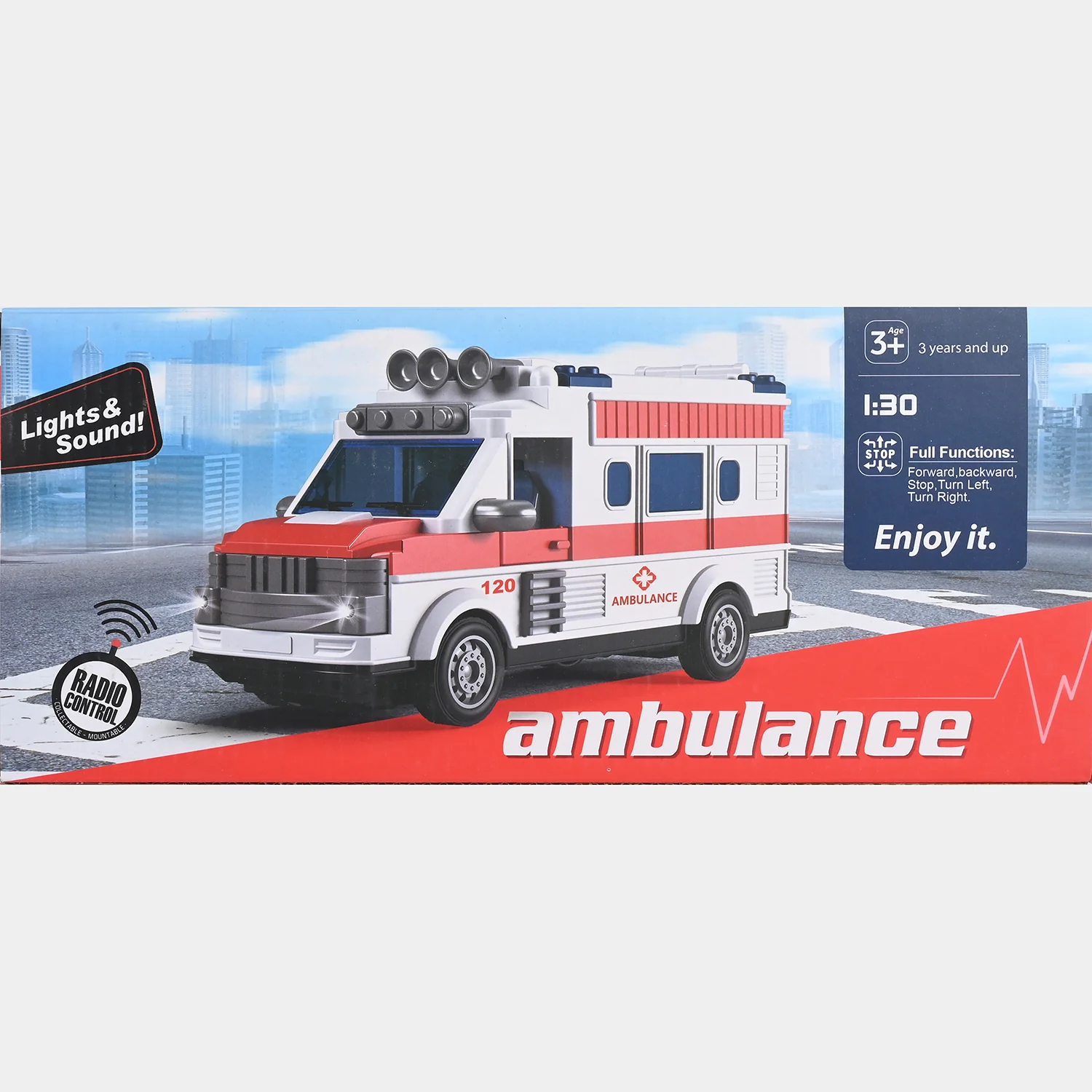 Remote Control Ambulance Vehicle for Kids - Image 9