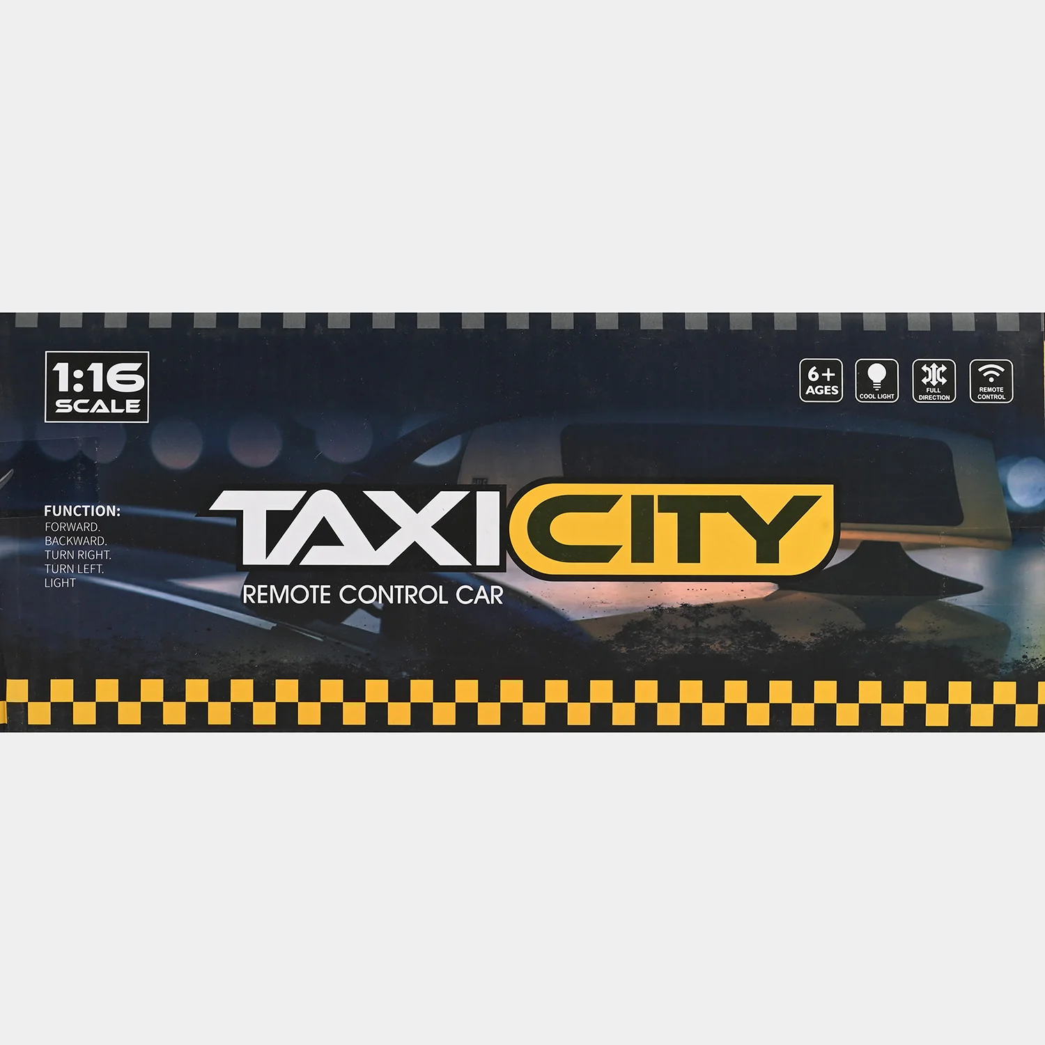 1:16 Scale Remote Control City Taxi - Image 9