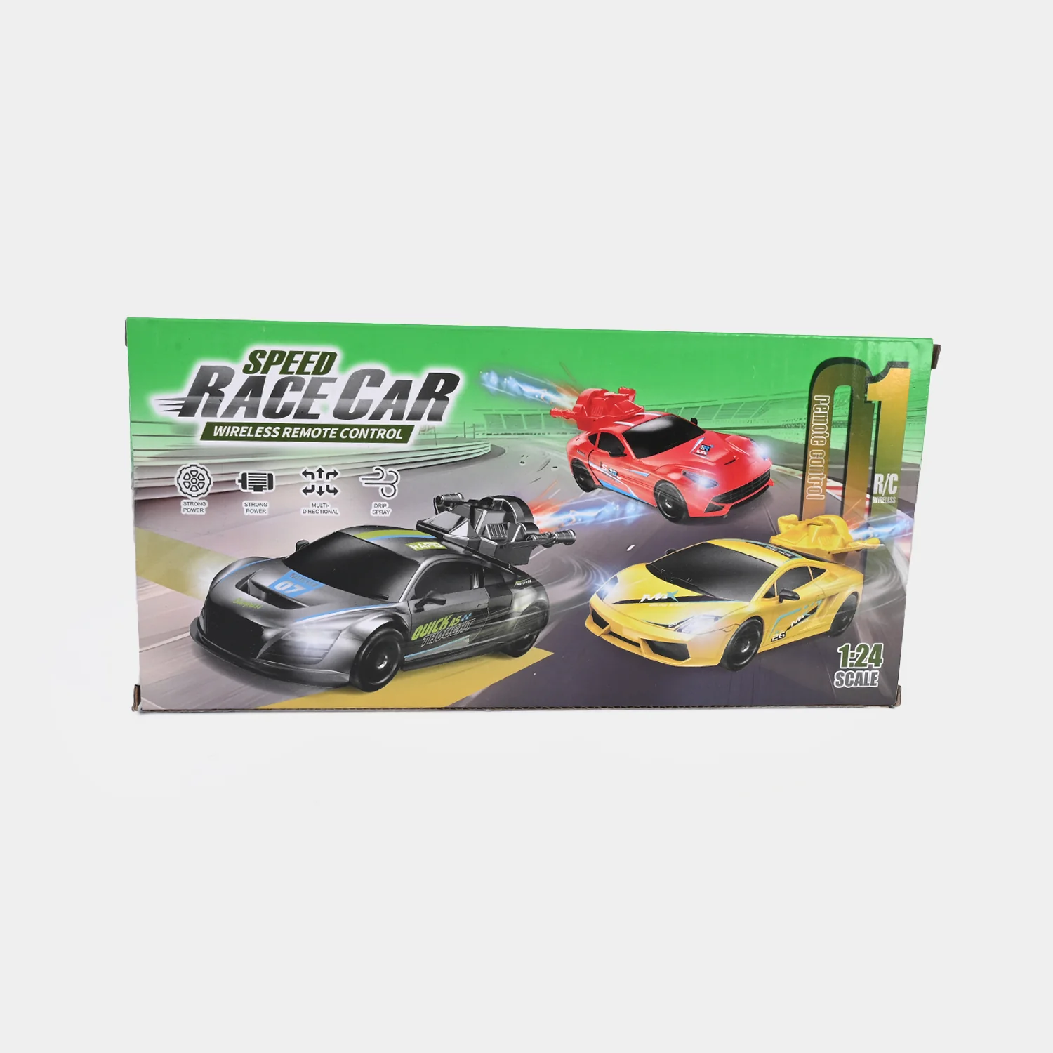 Remote Control Race Car with Light & Spray - Image 9
