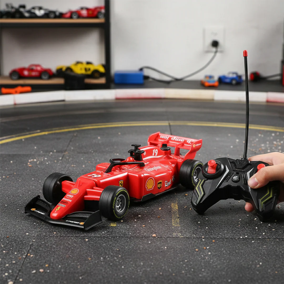 Remote Control Formula Racing Car with Lights - Image 2