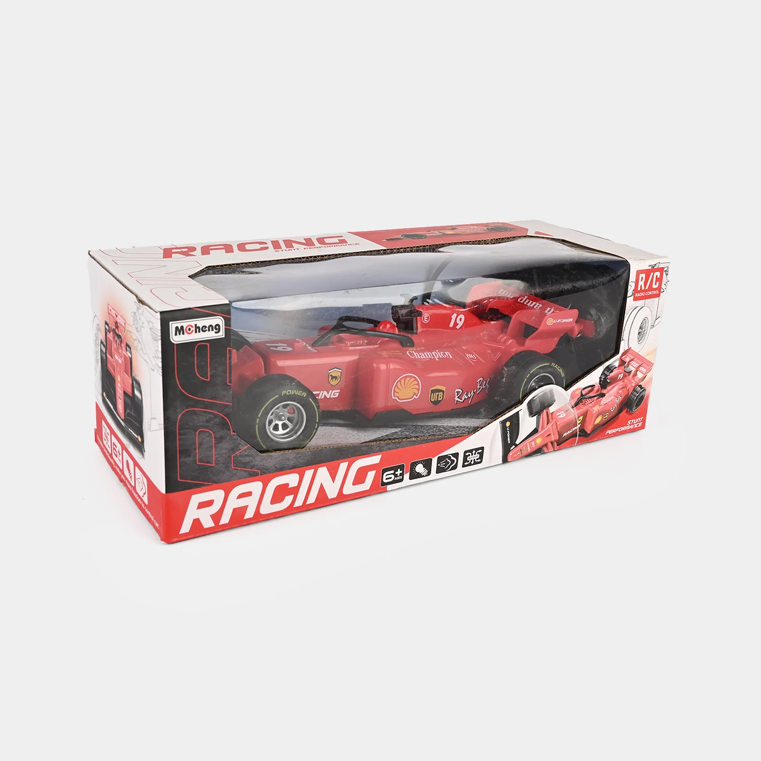 Remote Control Formula Racing Car with Lights - Image 3