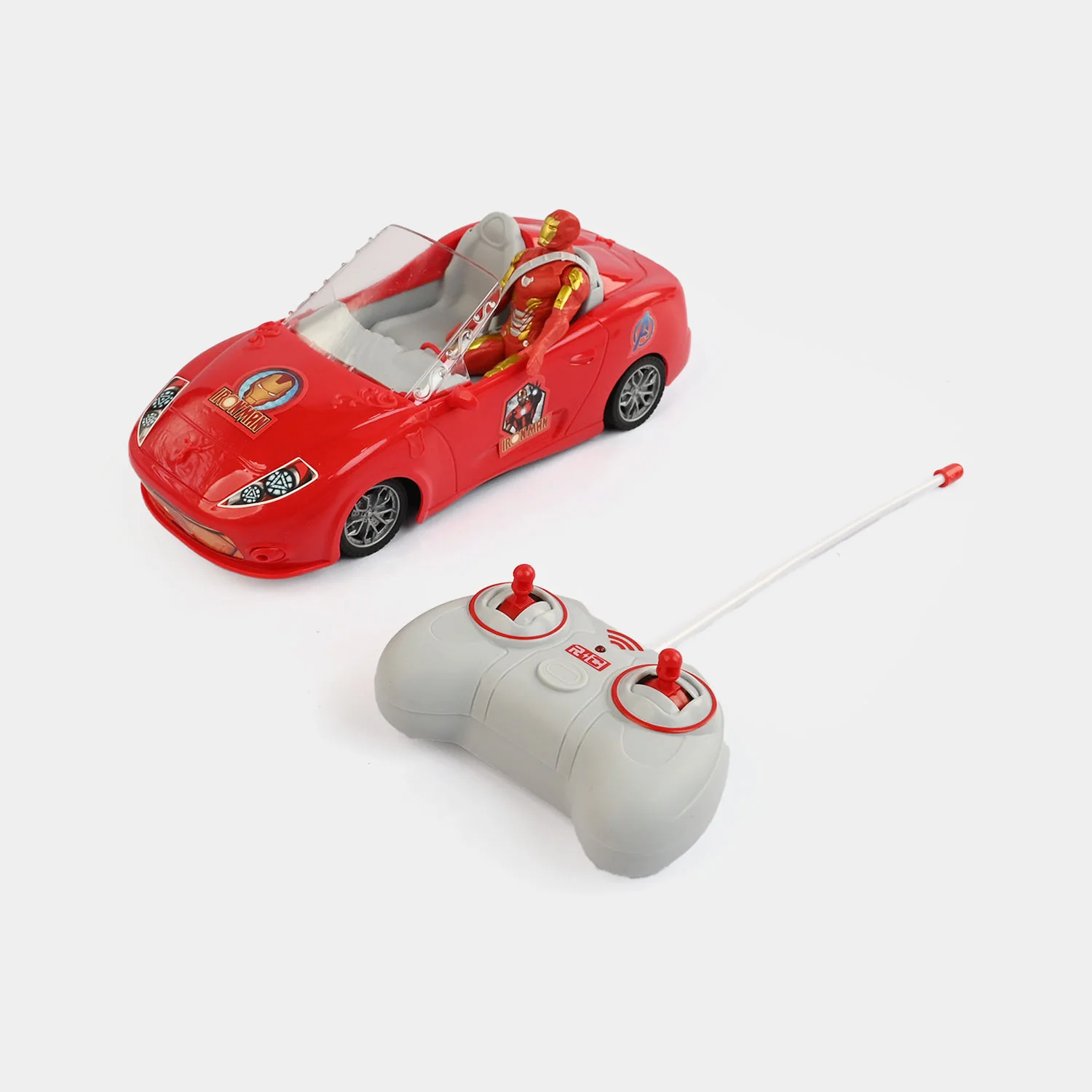 Character Themed Deluxe Remote-Control Car (1:18 Scale)