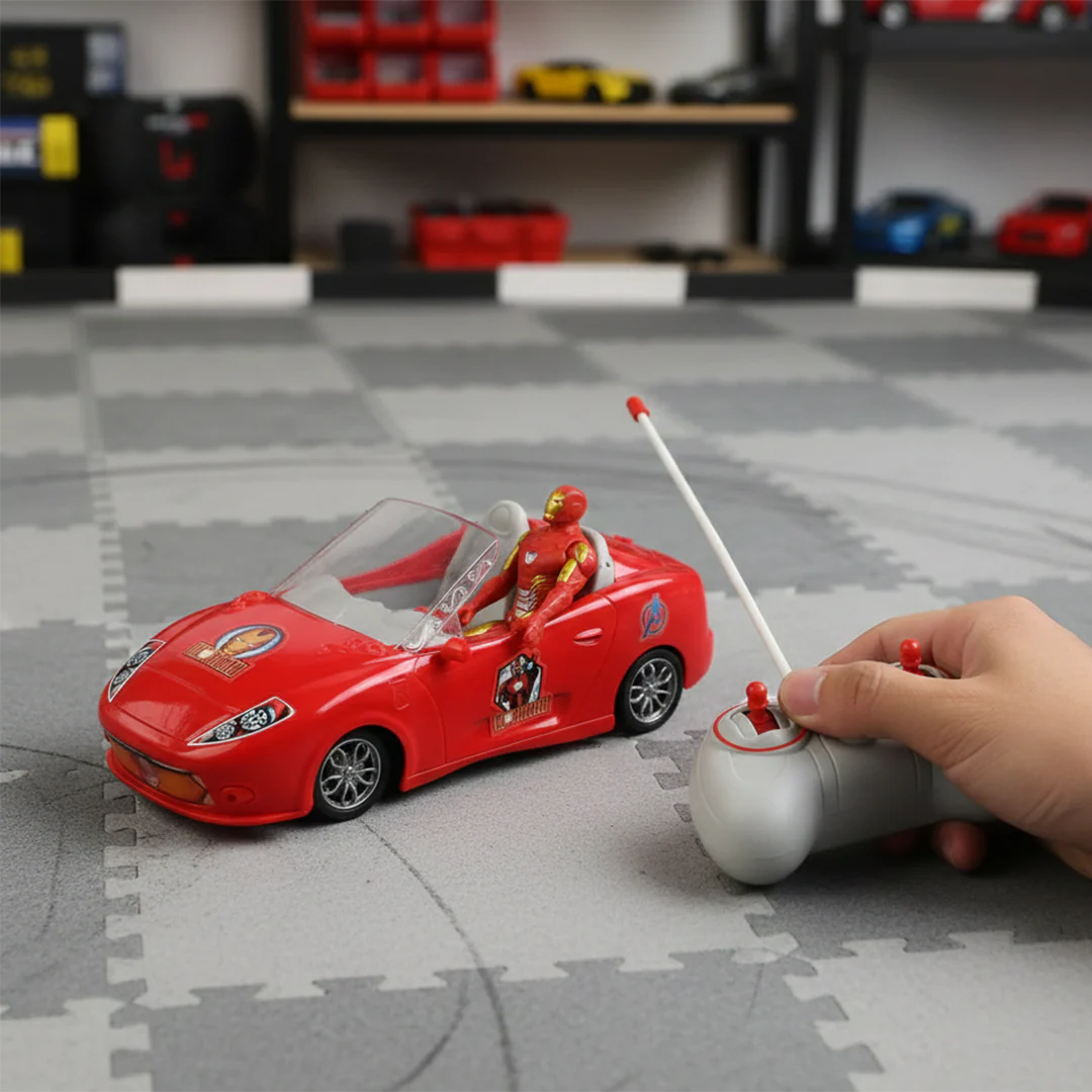Character Themed Deluxe Remote-Control Car (1:18 Scale) - Image 2
