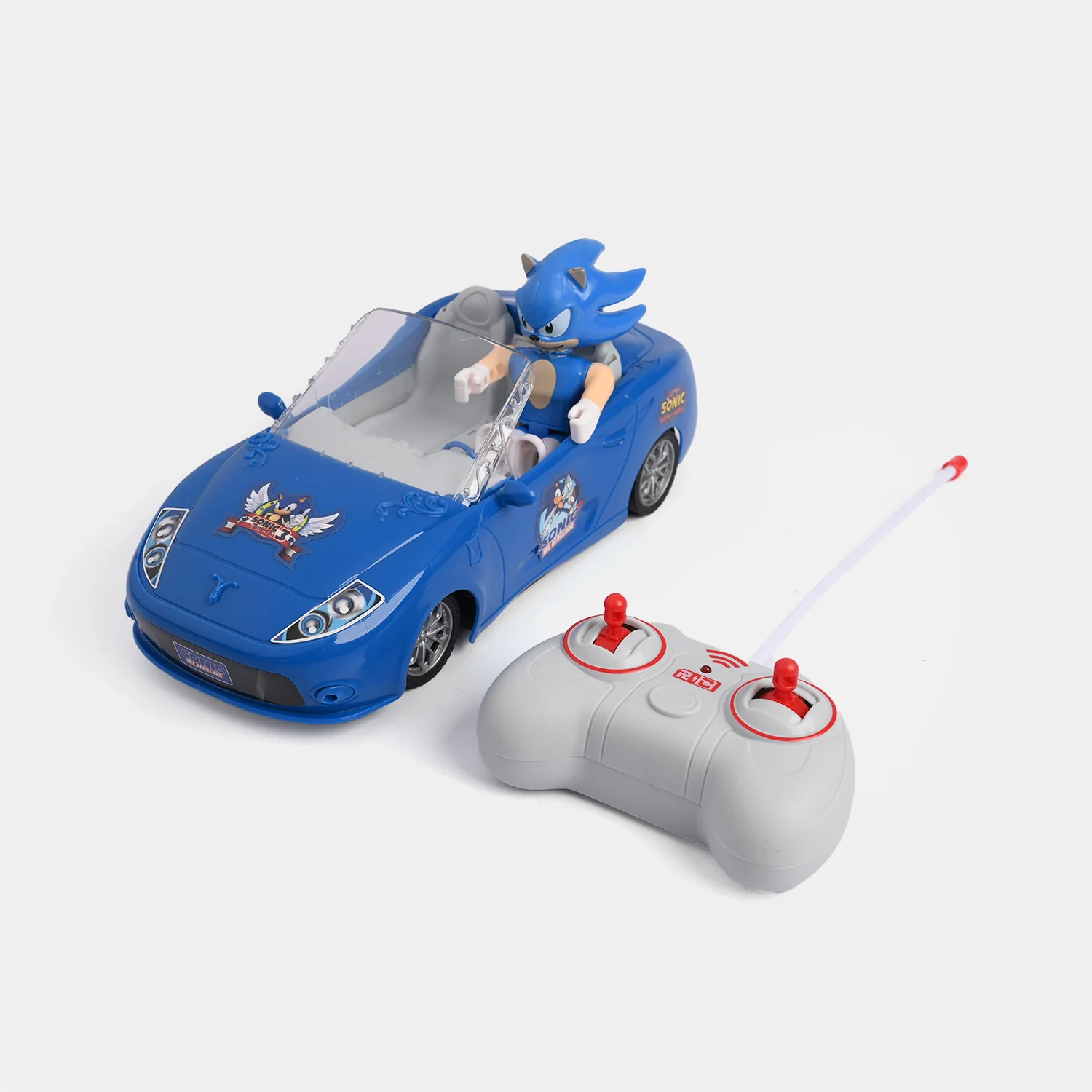 Character Themed Deluxe Remote-Control Car (1:18 Scale)