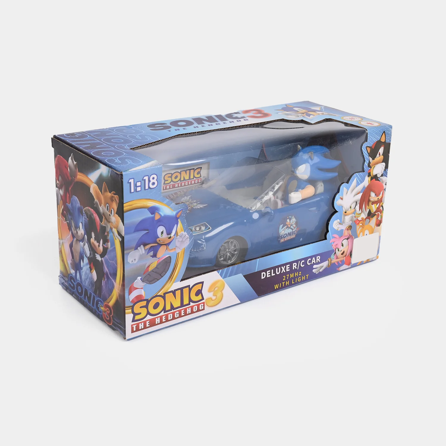 Character Themed Deluxe Remote-Control Car (1:18 Scale) - Image 3