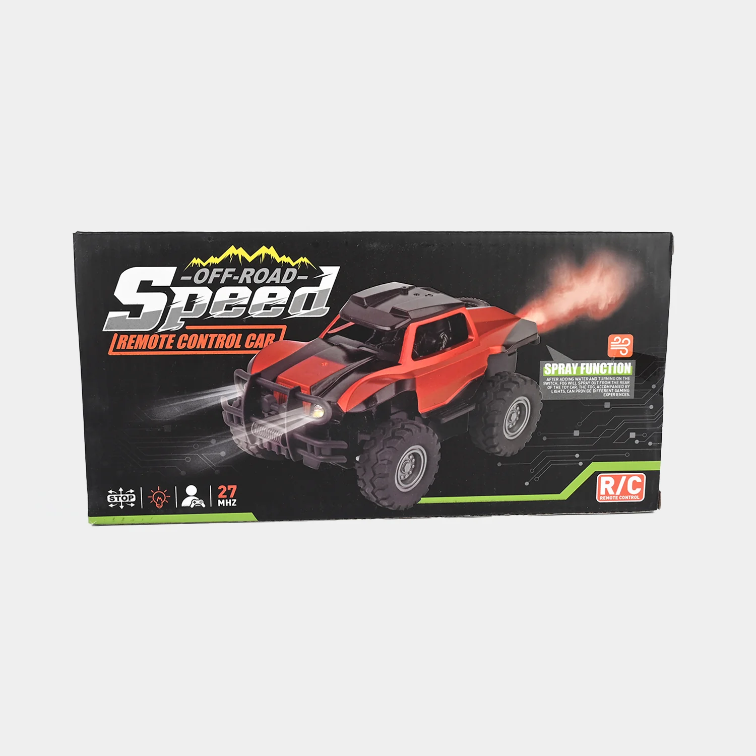 Off-Road Speed Remote Control Car Spray Function for Kids - Image 9