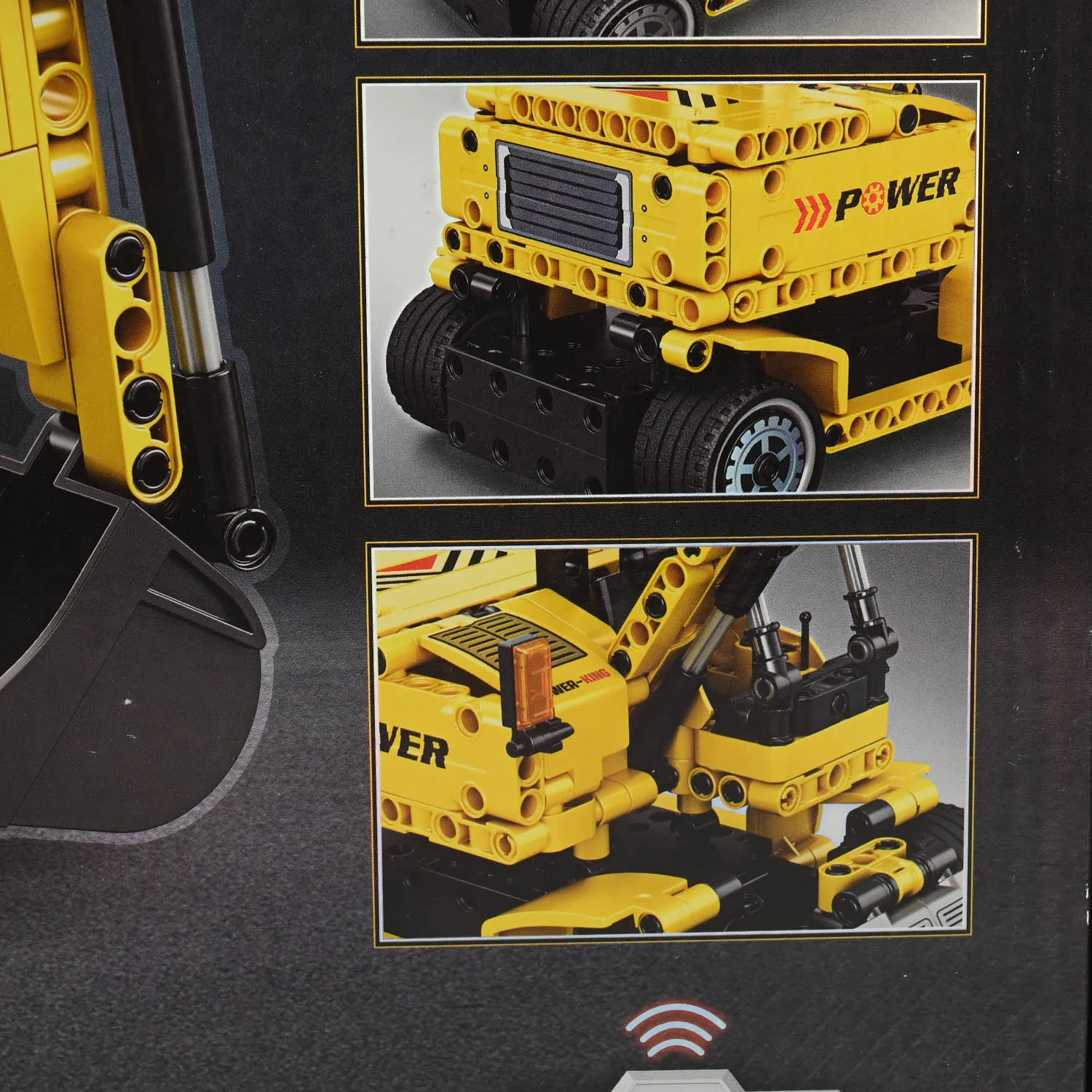 R/C Engineering Excavator Building Blocks 8711 - Image 7