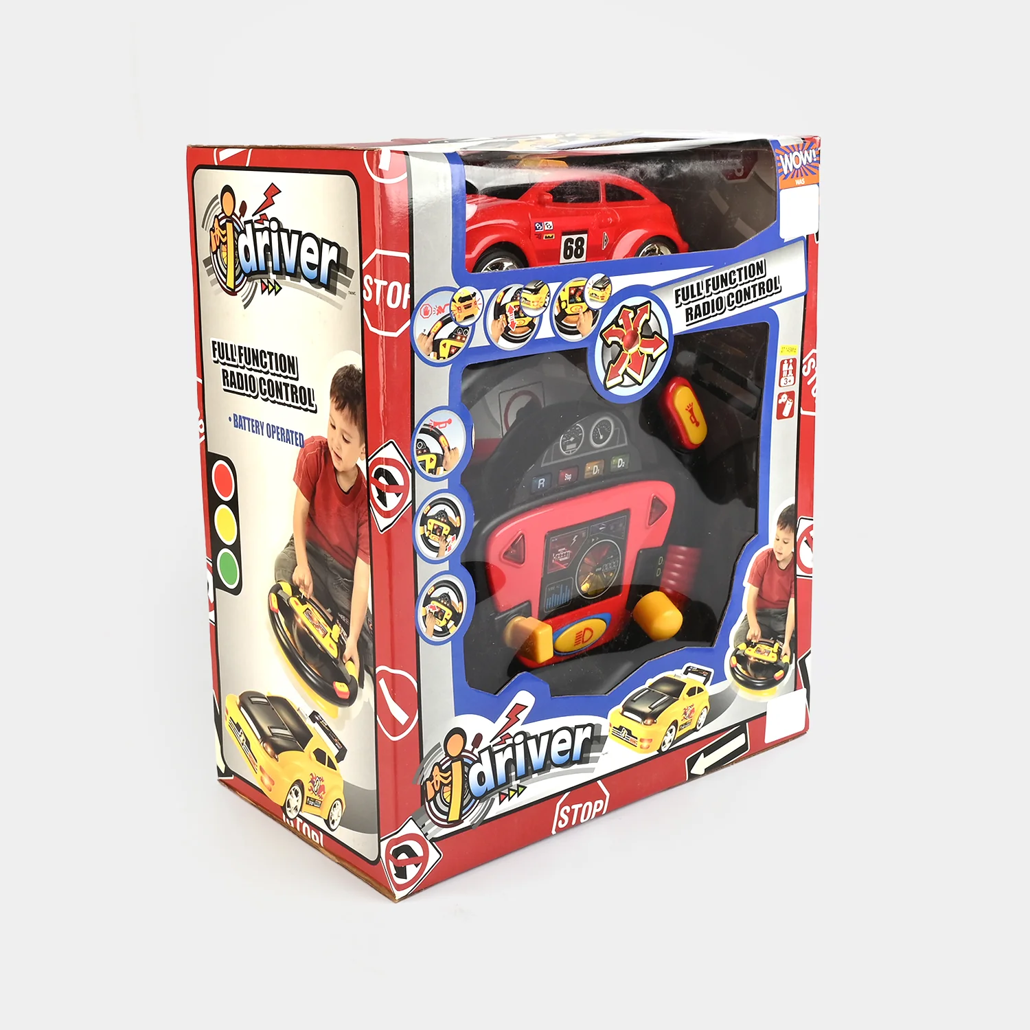 Remote Control Full Function Steering Wheel Car - Image 3