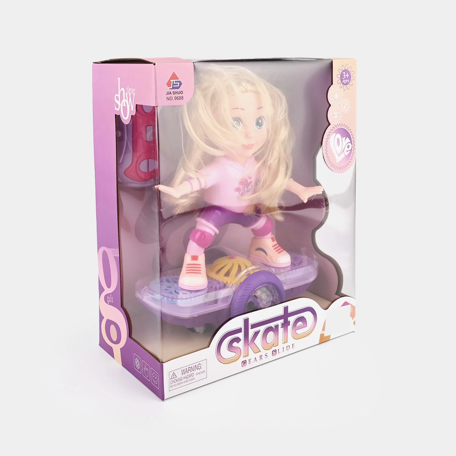 Remote-Control (RC) Skating Doll with Light & Sound - Image 3