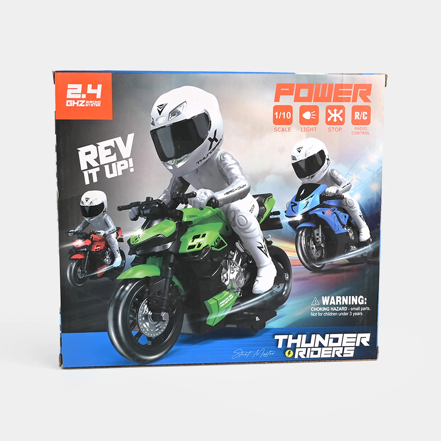 Thunder Riders Remote Control Motorcycle - Image 8