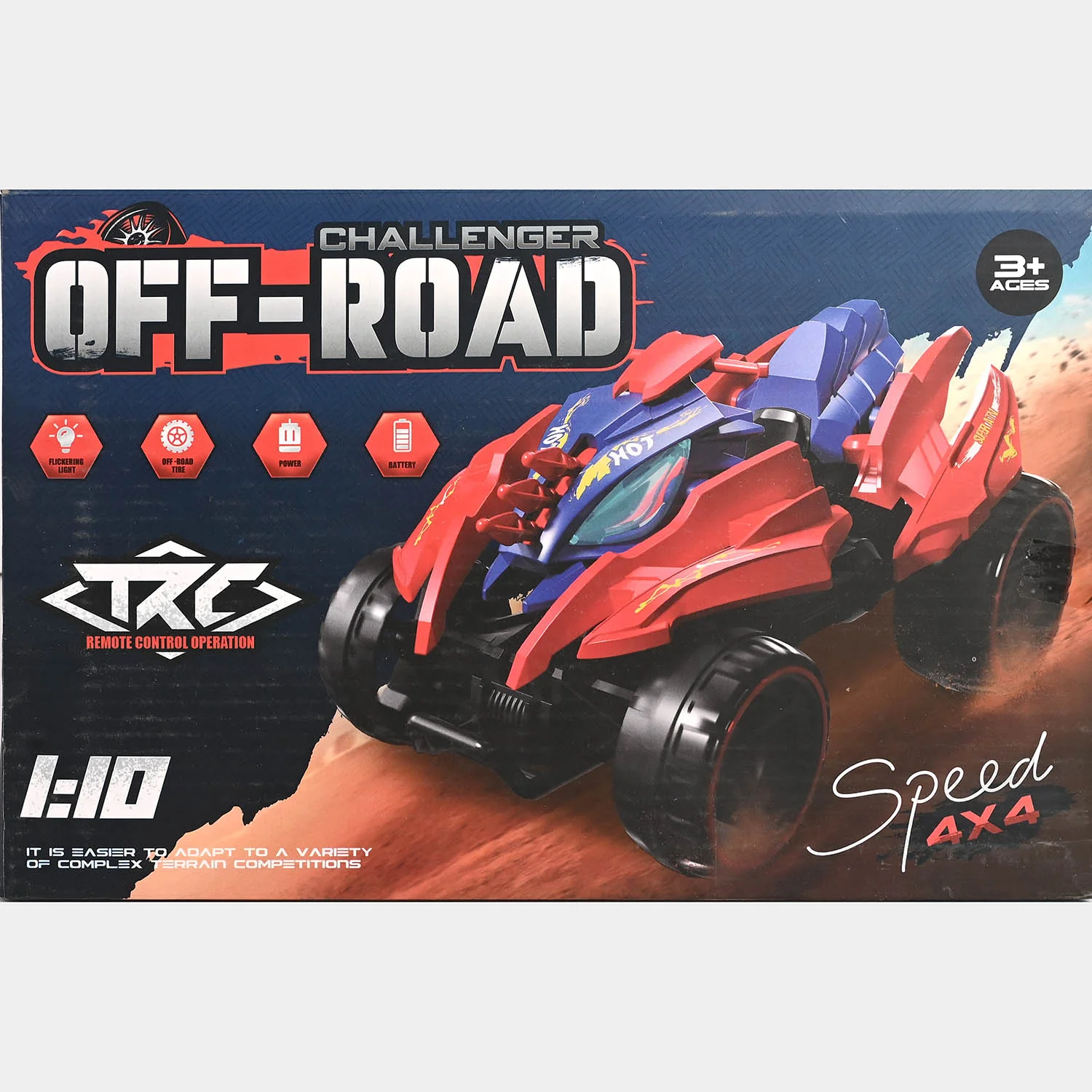 RC Challenger Off-Road Rider Bike Toy for Kids - Image 9