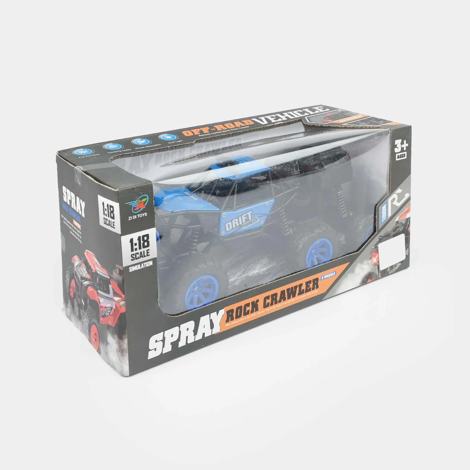 Spray Rock Crawler Remote Control Car - Image 3