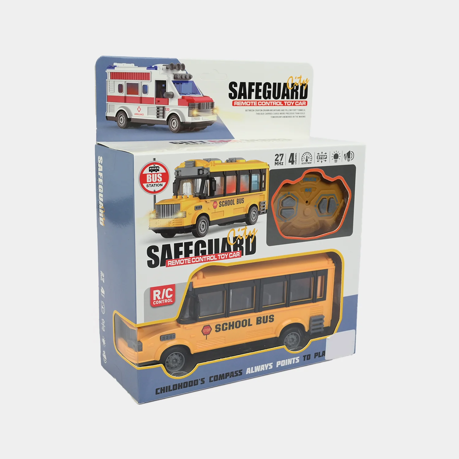 Remote Control School Bus with Light & Music - Image 3