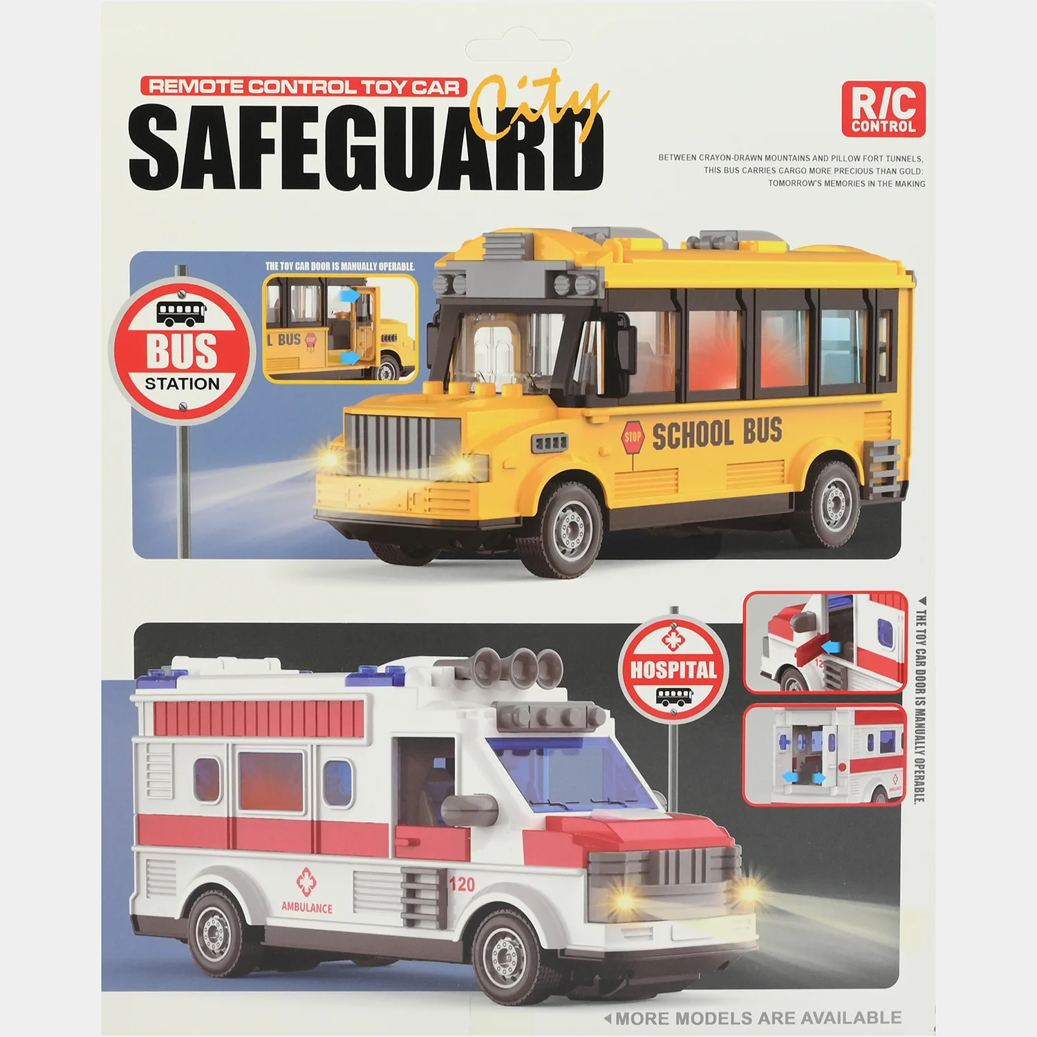 Remote Control School Bus with Light & Music - Image 8
