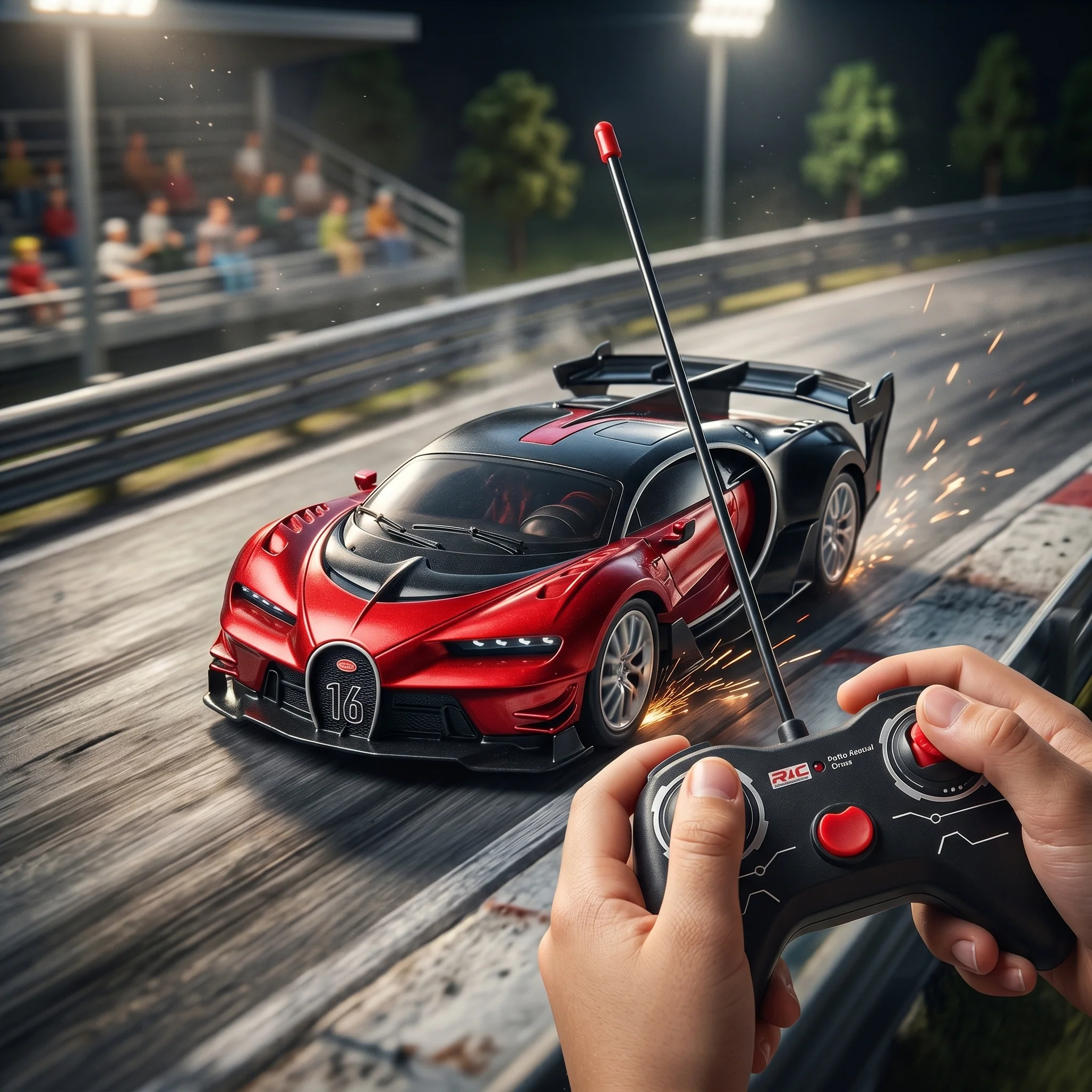 Remote Control Spray Sports Car for Kids - Image 2