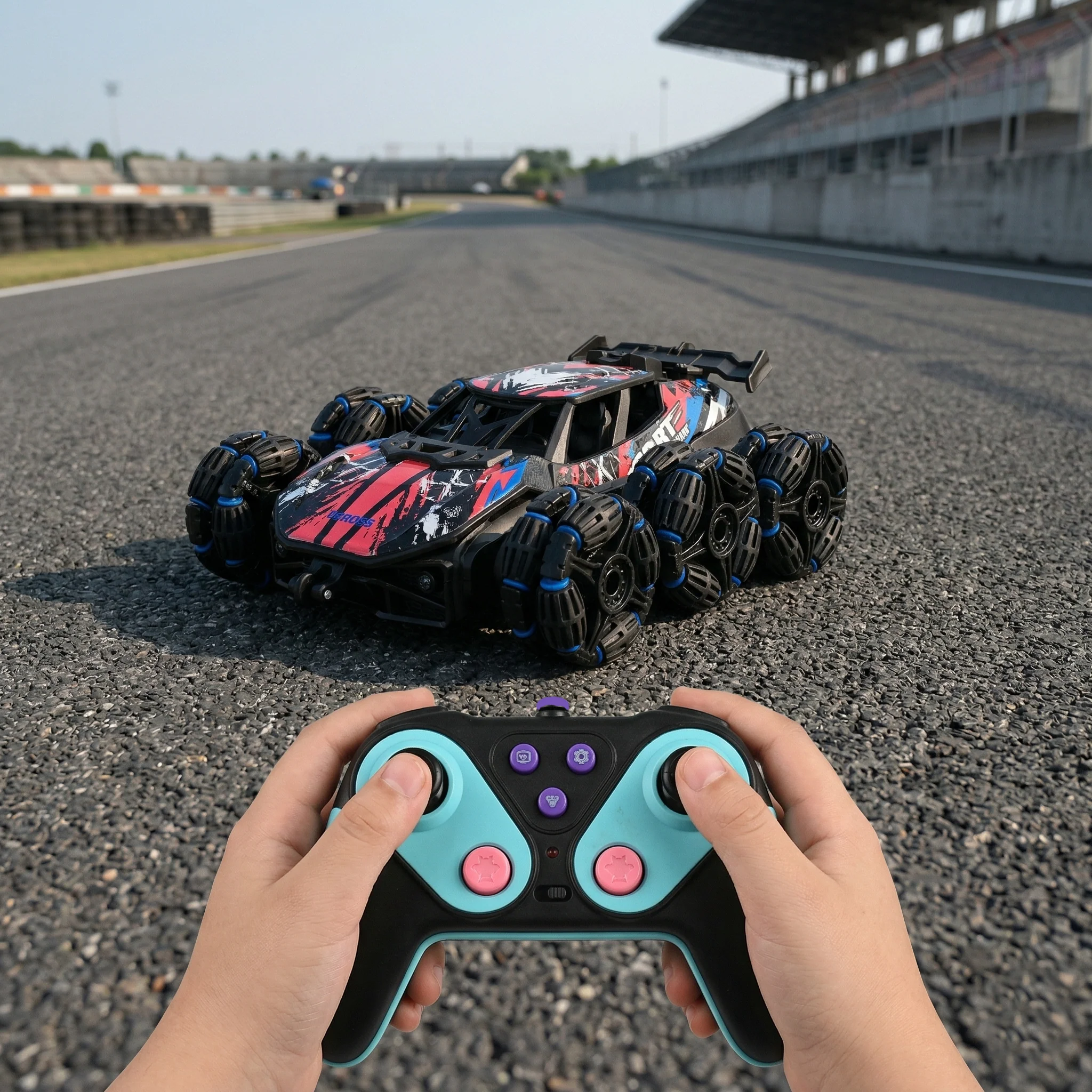 R/C Stunt Car with Light & Music - Image 2