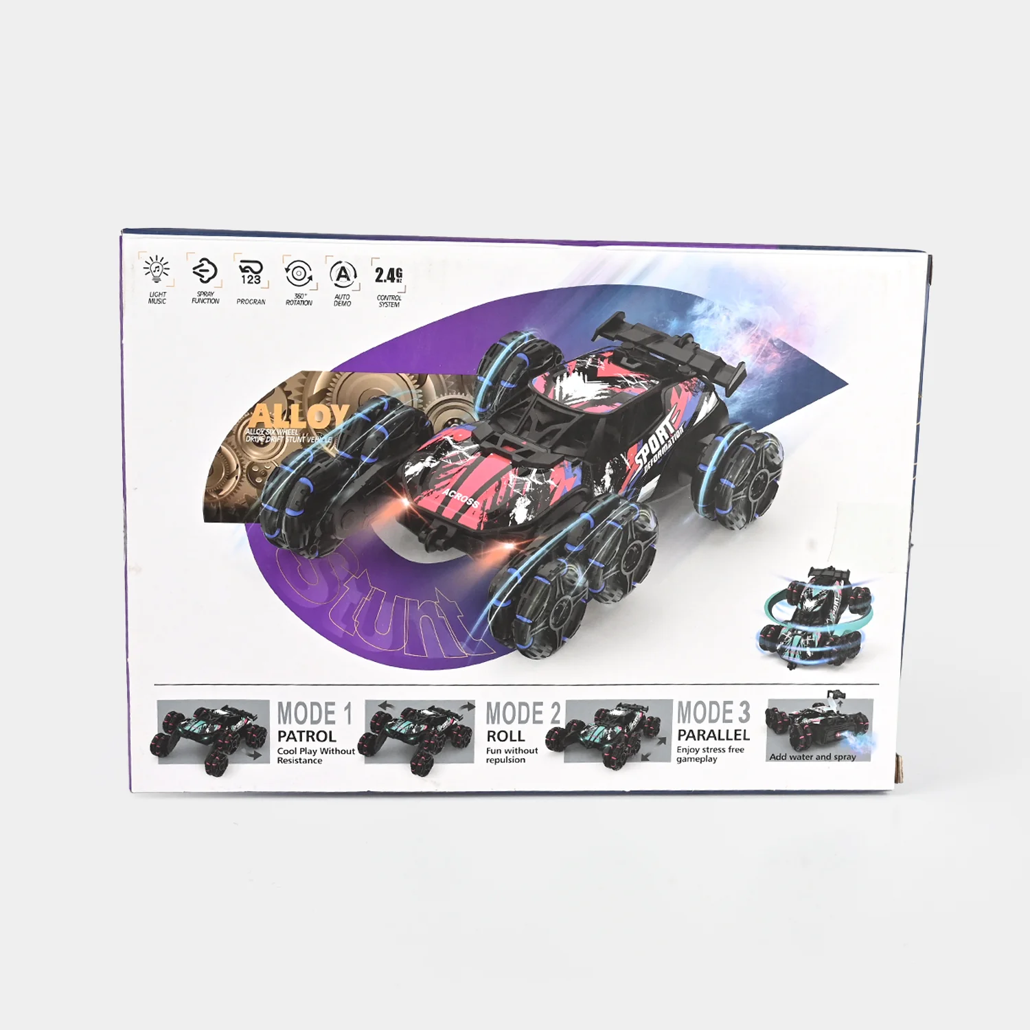 R/C Stunt Car with Light & Music - Image 9