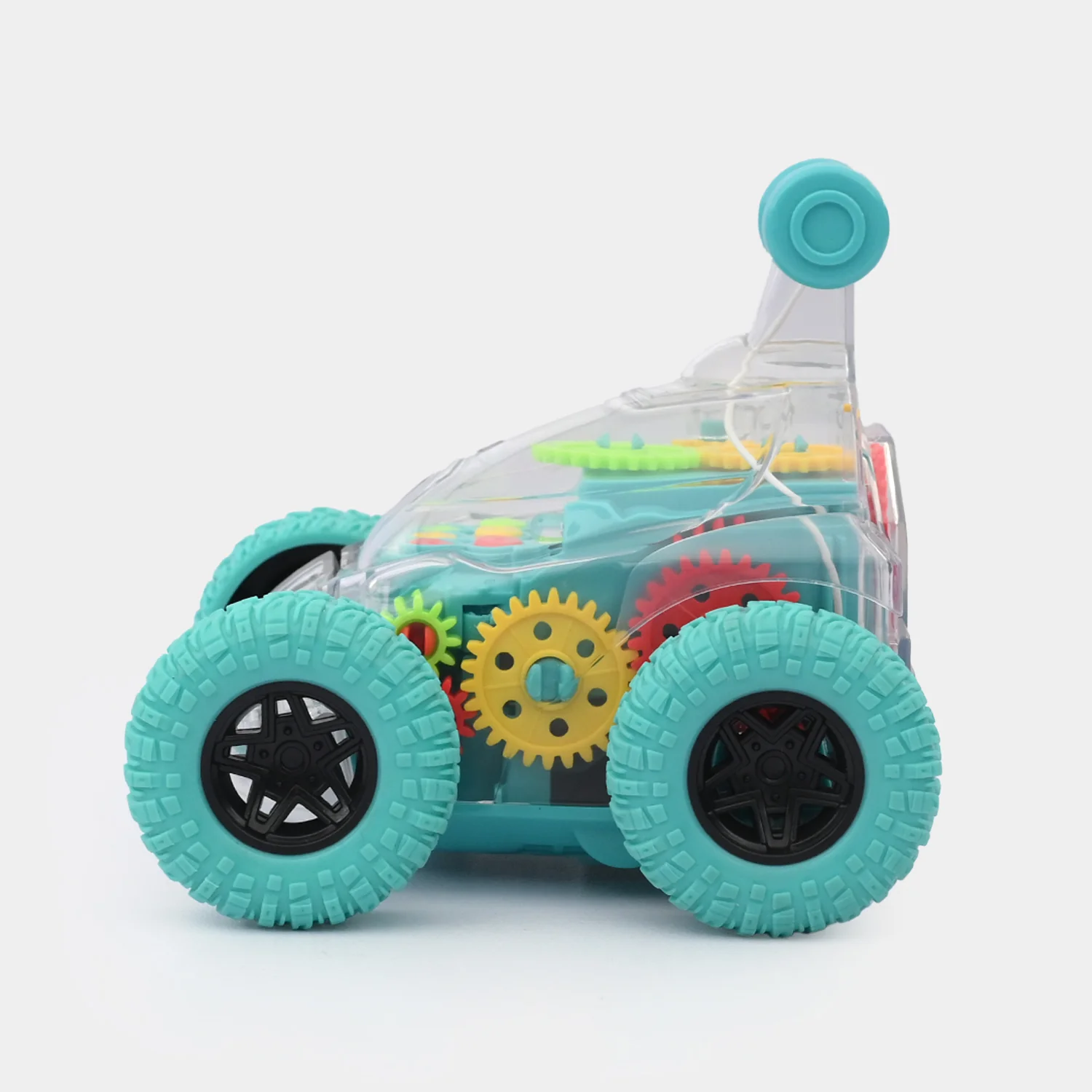 Remote Control Transparent Gear Flip 360 Stunt Vehicle - Image 8