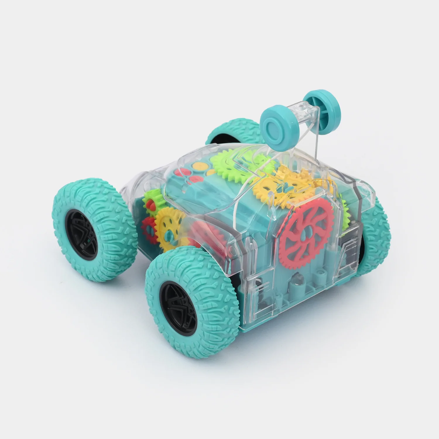 Remote Control Transparent Gear Flip 360 Stunt Vehicle - Image 9