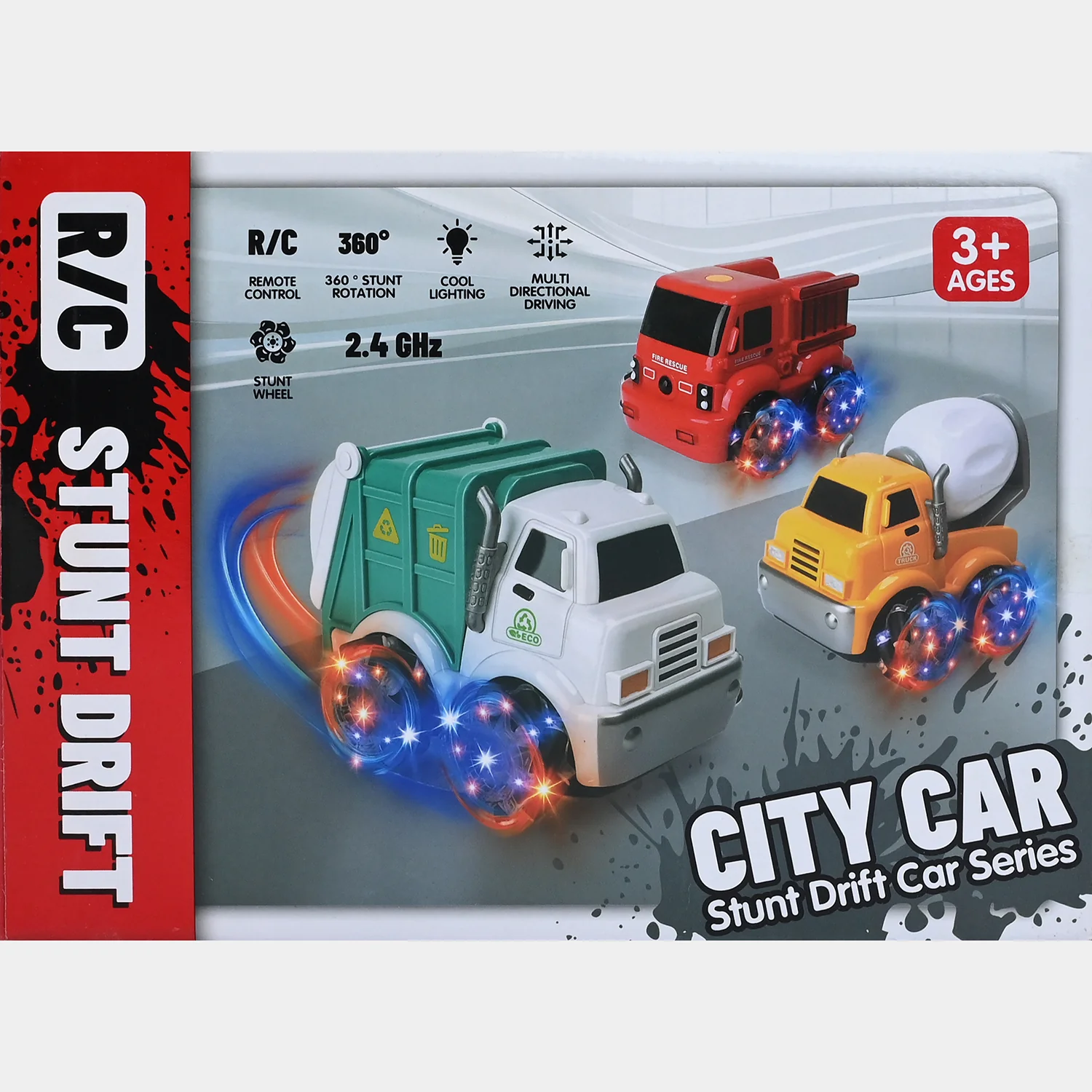 Remote Control Stunt Drift Car with Lights - Image 8