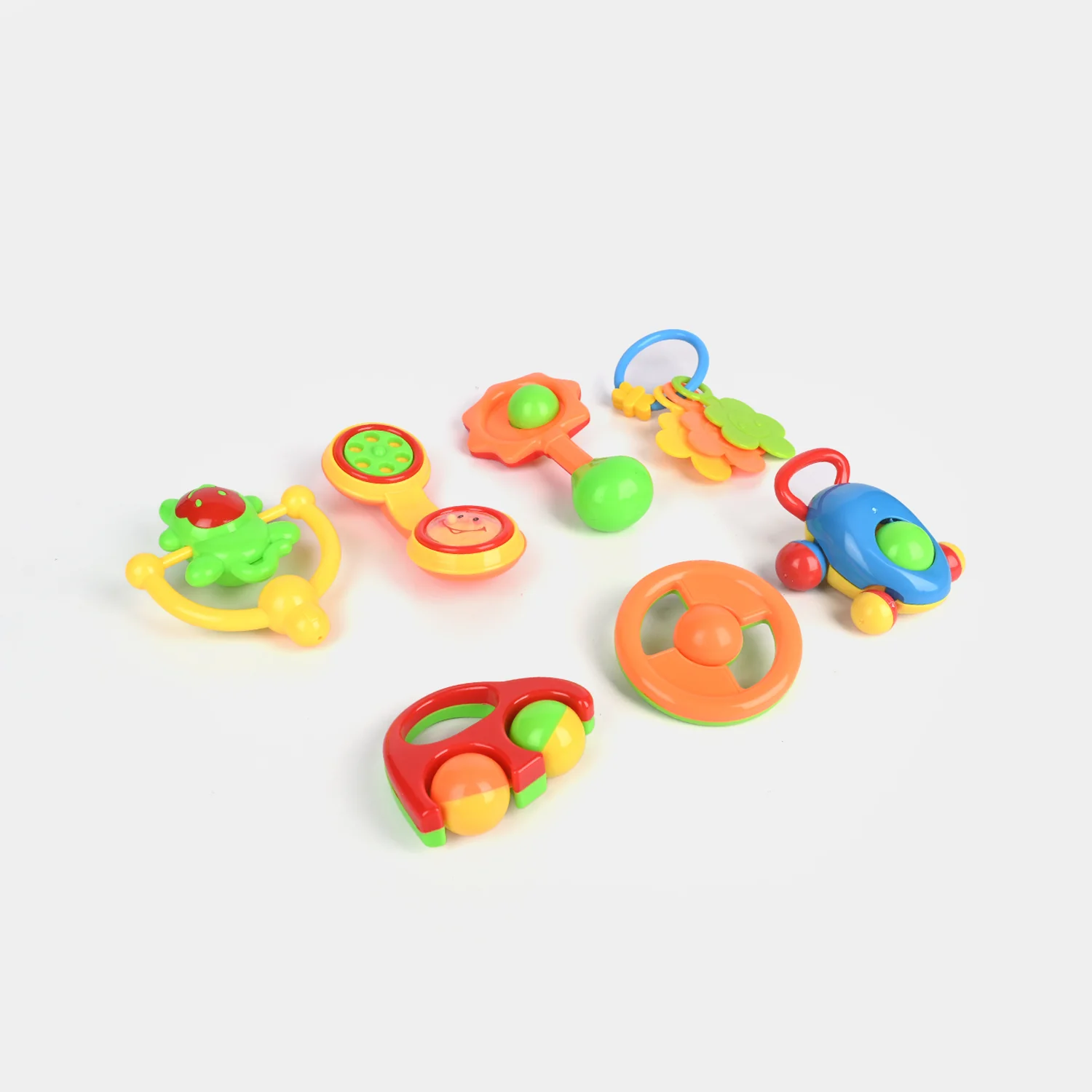 Infant Rattle and Teether Toy Set