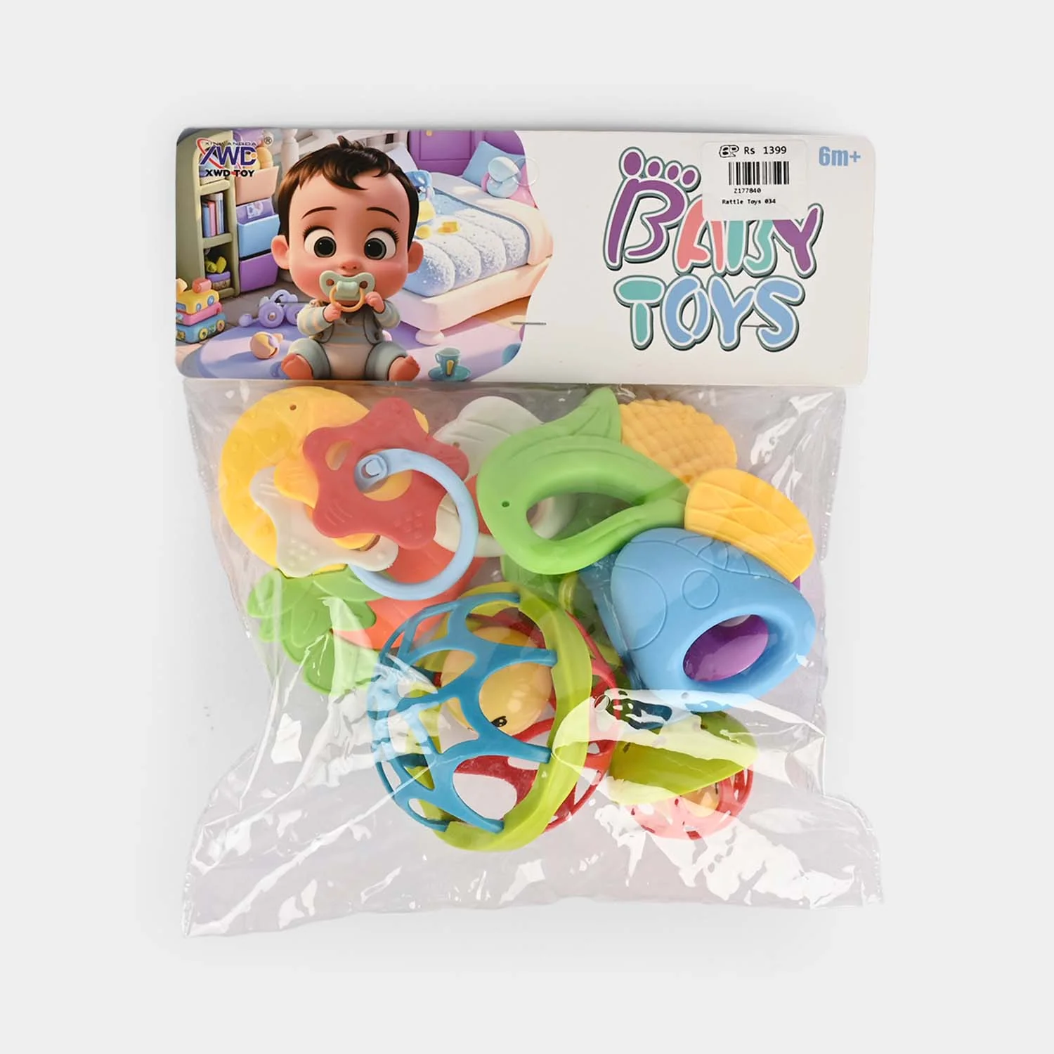 Rattle Toy Play Set for Kids