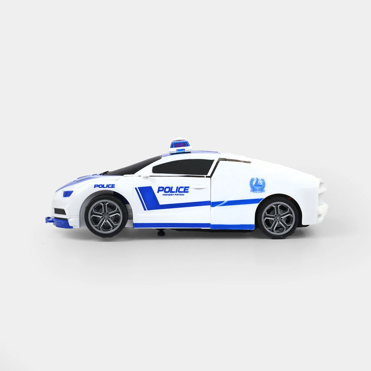 Remote Control Deformation Police Robot Car - Image 4