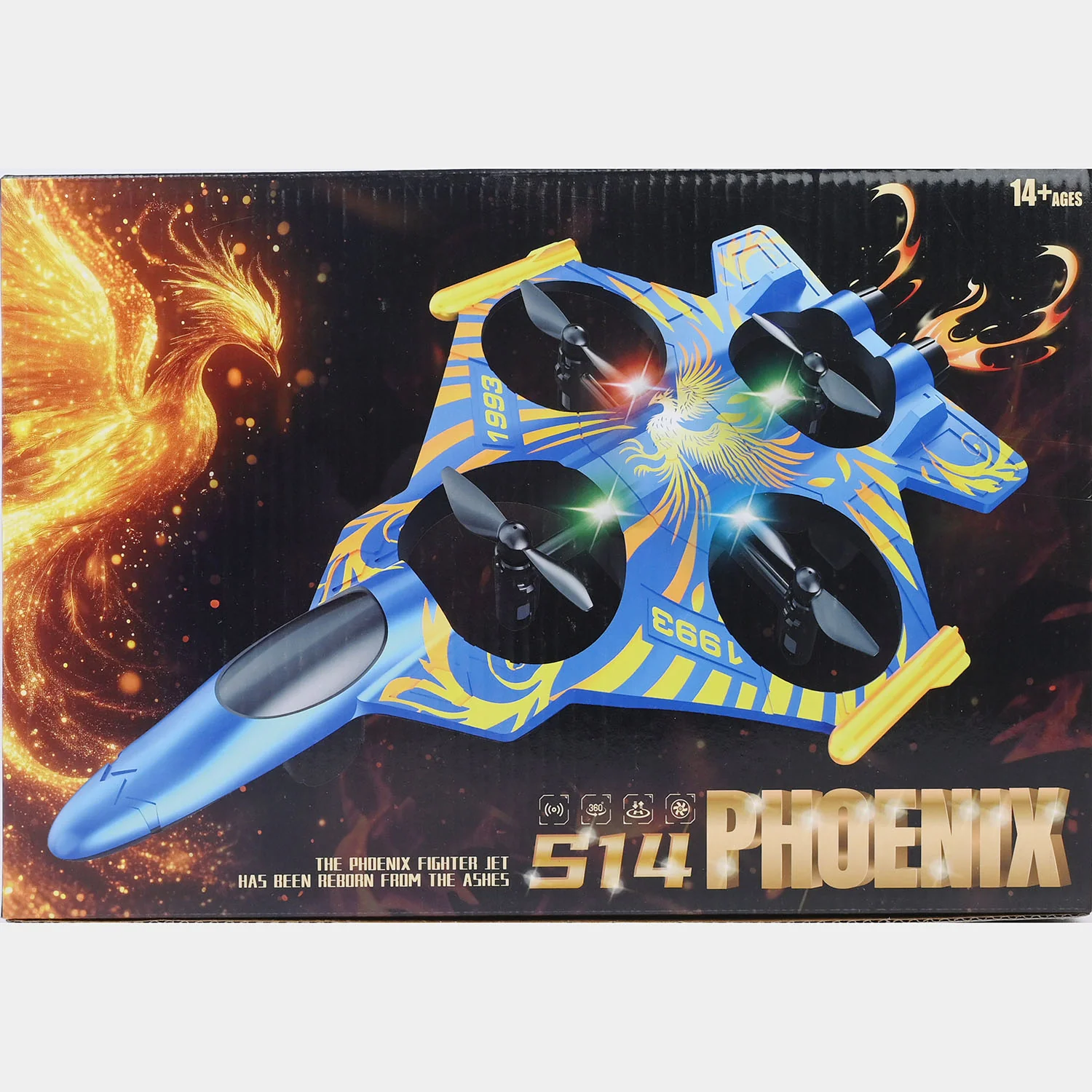 Remote Control Phoenix Fighter Jet Quadcopter - Image 7