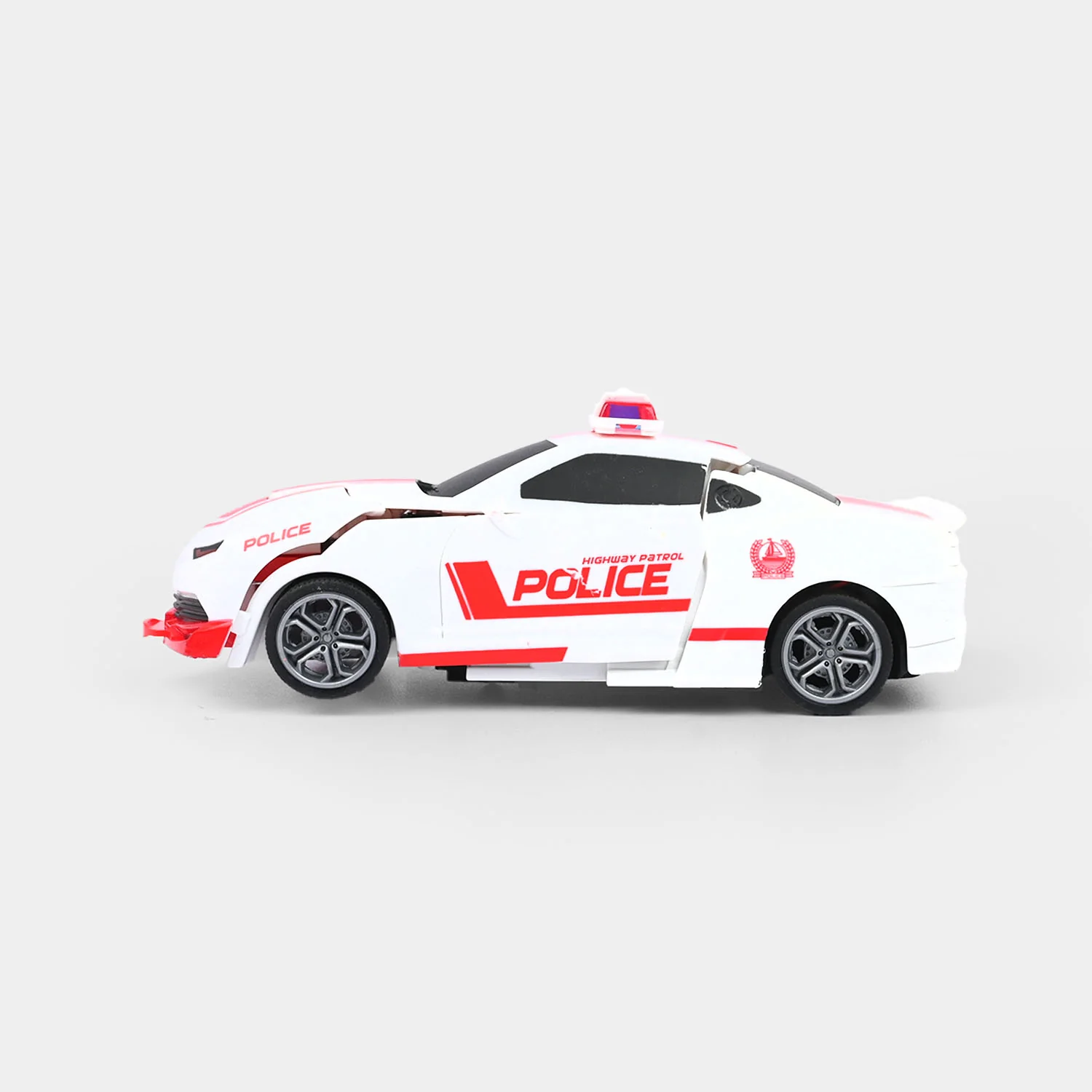 Remote Control Deformation Police Robot Car - Image 7