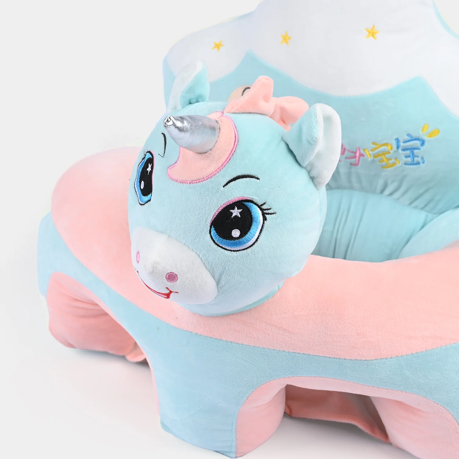 Cartoon Baby Floor Seat/Support Sofa Seat 3M+ |  968-Blue - Image 3