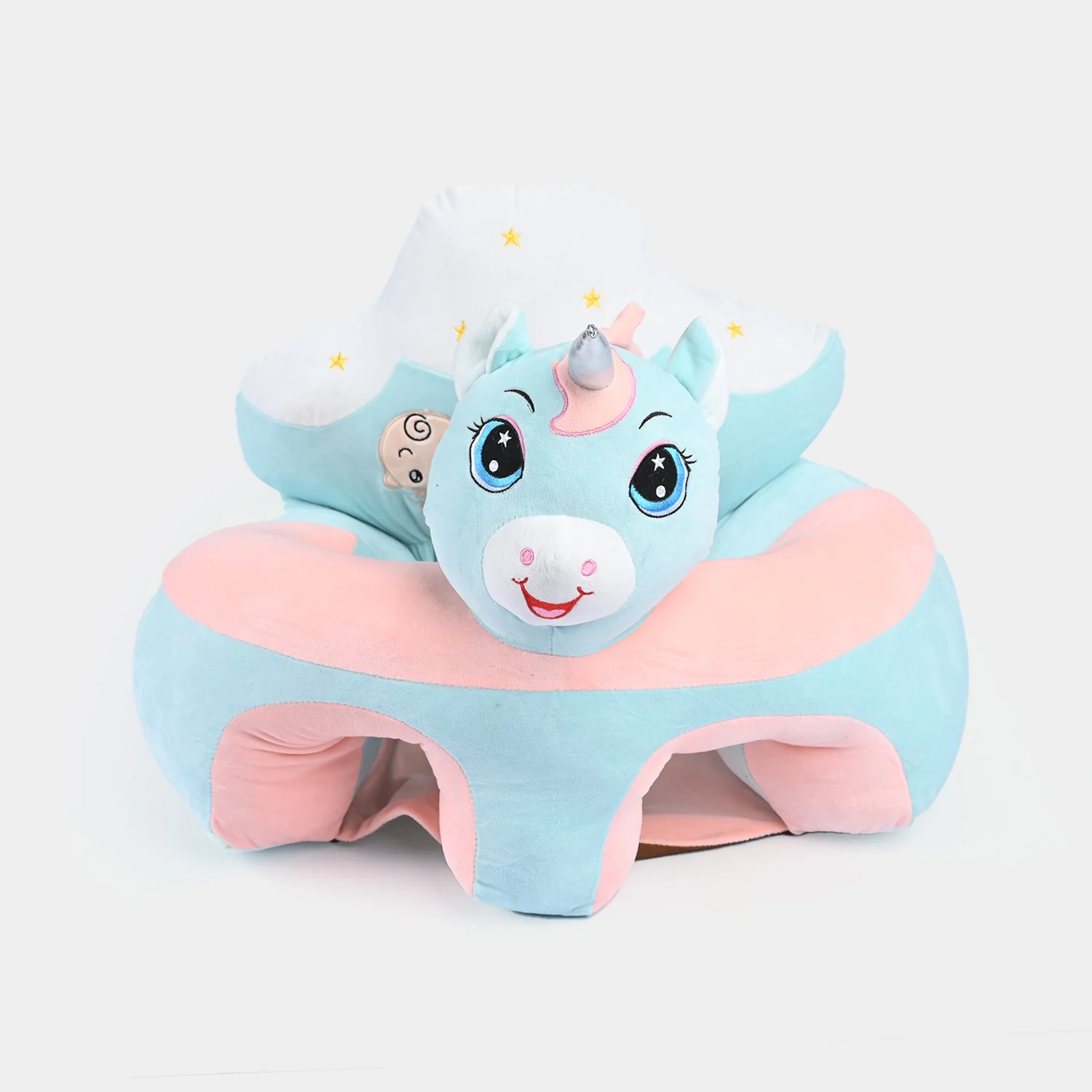 Cartoon Baby Floor Seat/Support Sofa Seat 3M+ |  968-Blue - Image 4