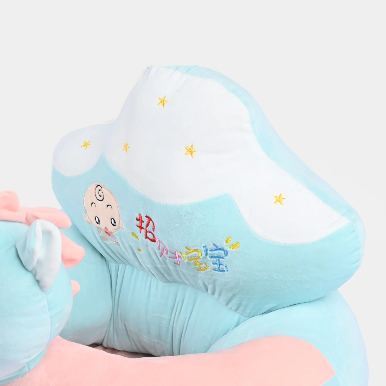Cartoon Baby Floor Seat/Support Sofa Seat 3M+ |  968-Blue - Image 5