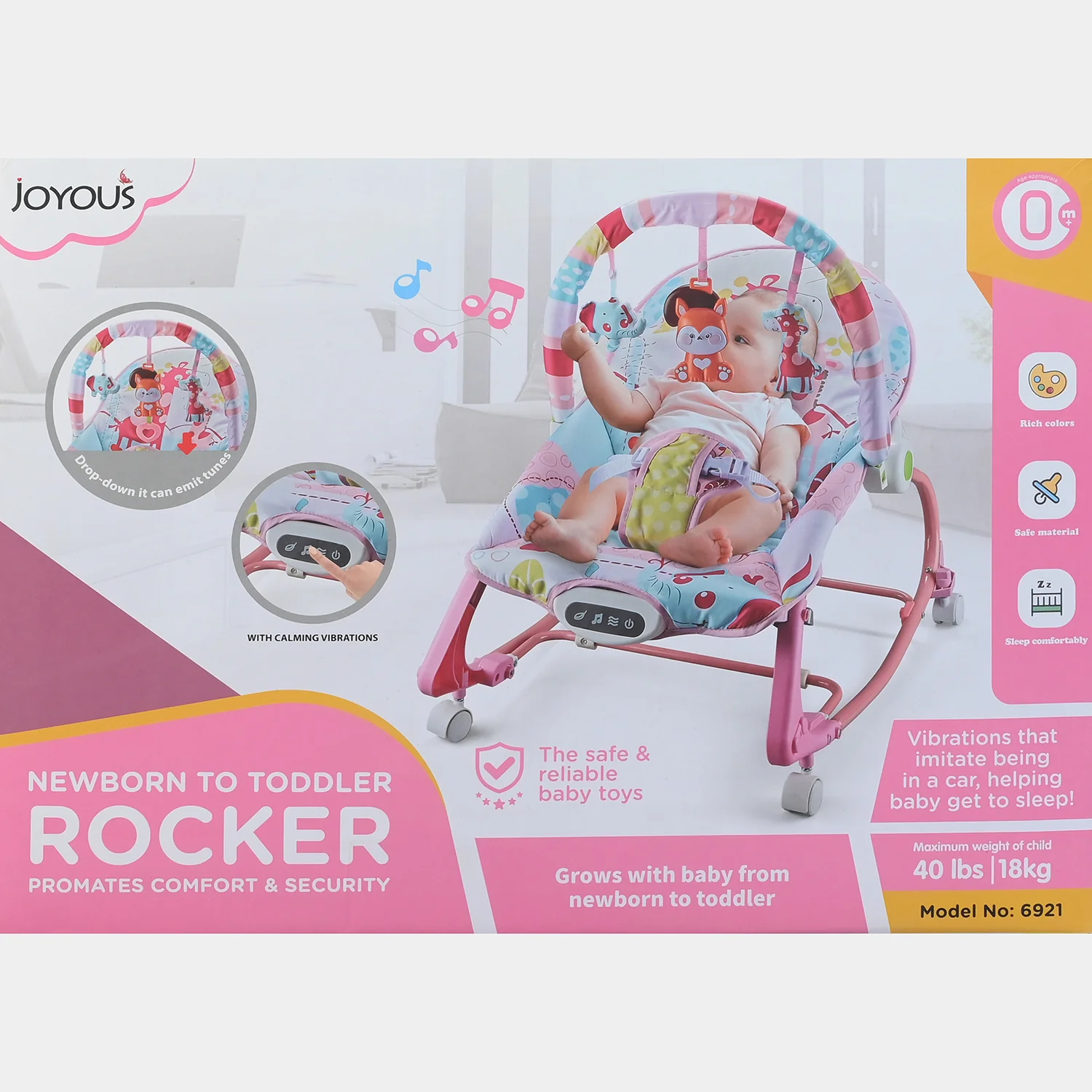 Joyous Newborn to Toddler Rocker - Image 2