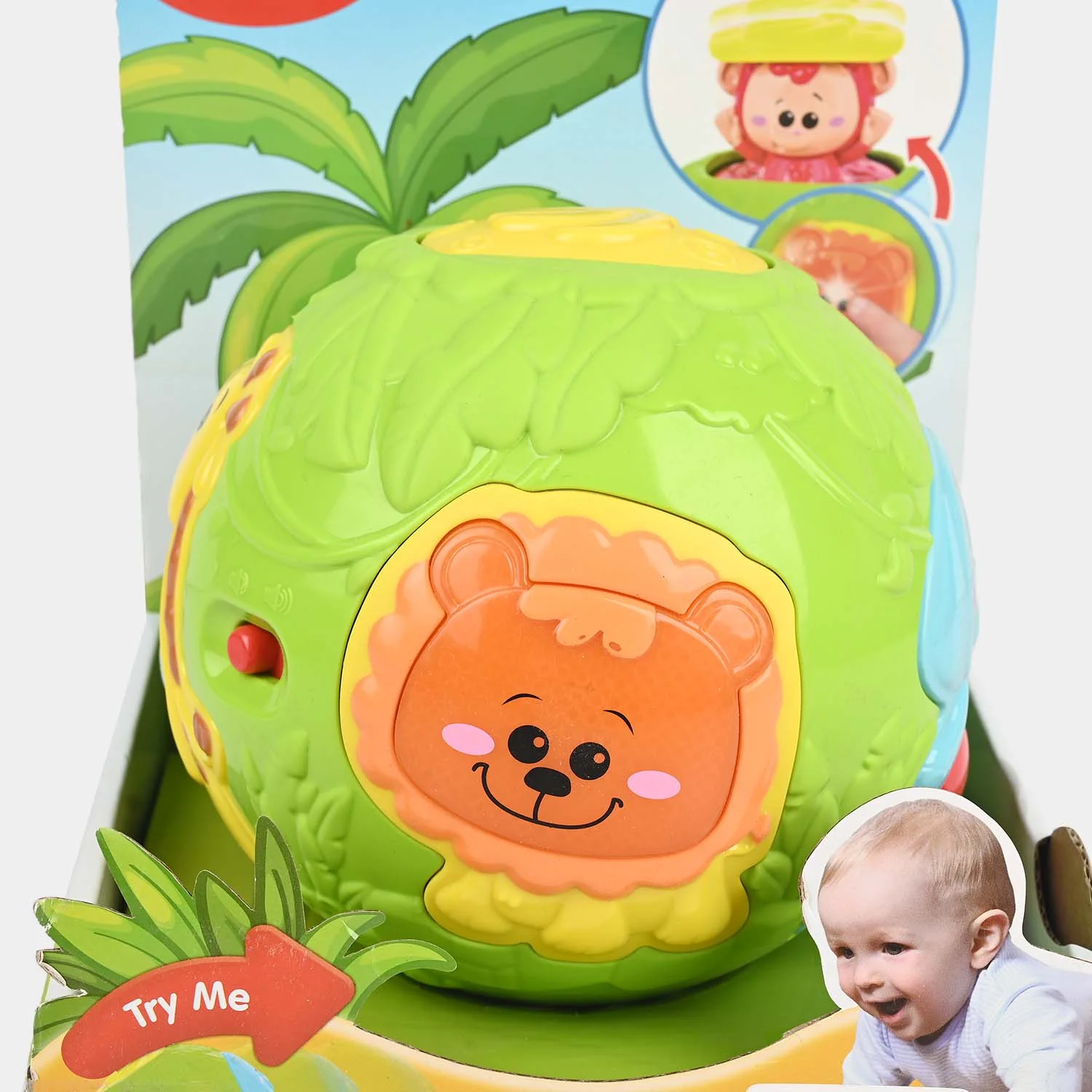 Roll N Pop Jungle Activity Ball - Image 2