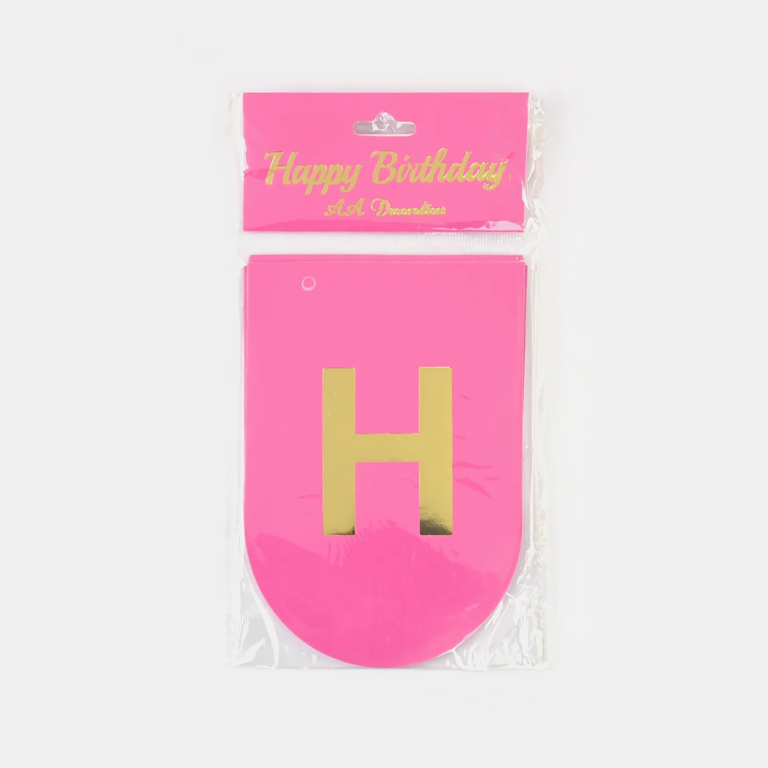 Happy Birthday Bunting Paper Banner - Image 3
