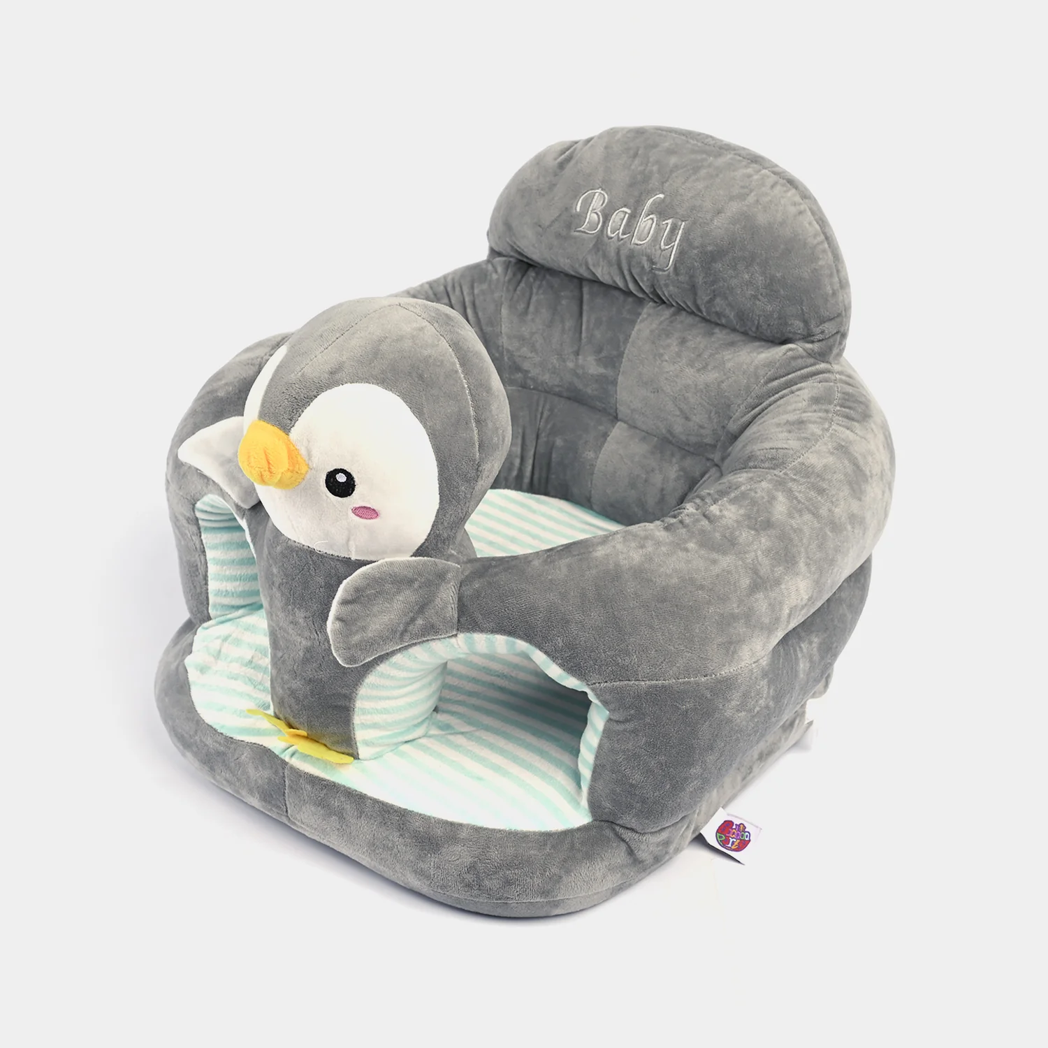 Cartoon Baby Floor Seat/Support Sofa Seat - 6M+ | 1470-Gray - Image 2