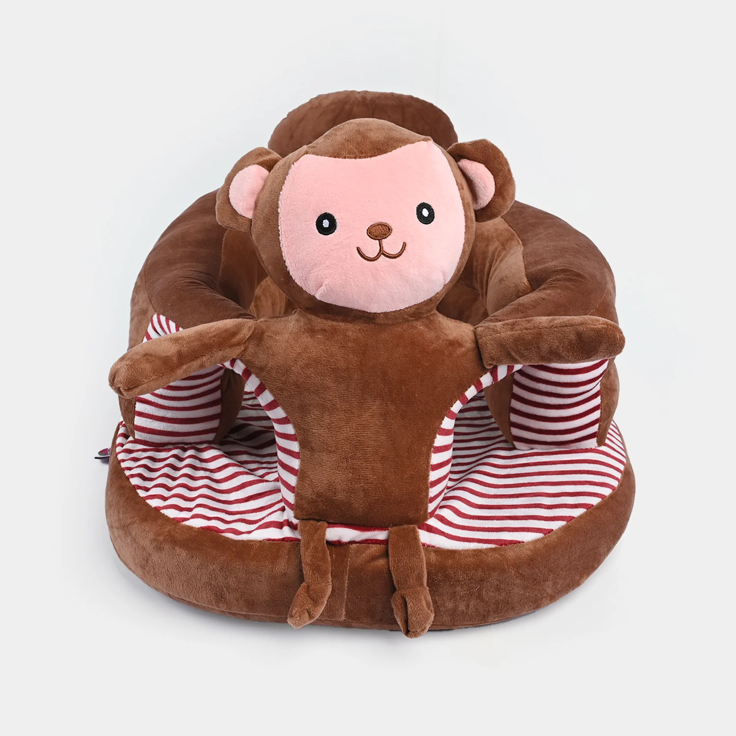 Cartoon Baby Floor Seat/Support Sofa Seat - 6M+ | 1475-Brown