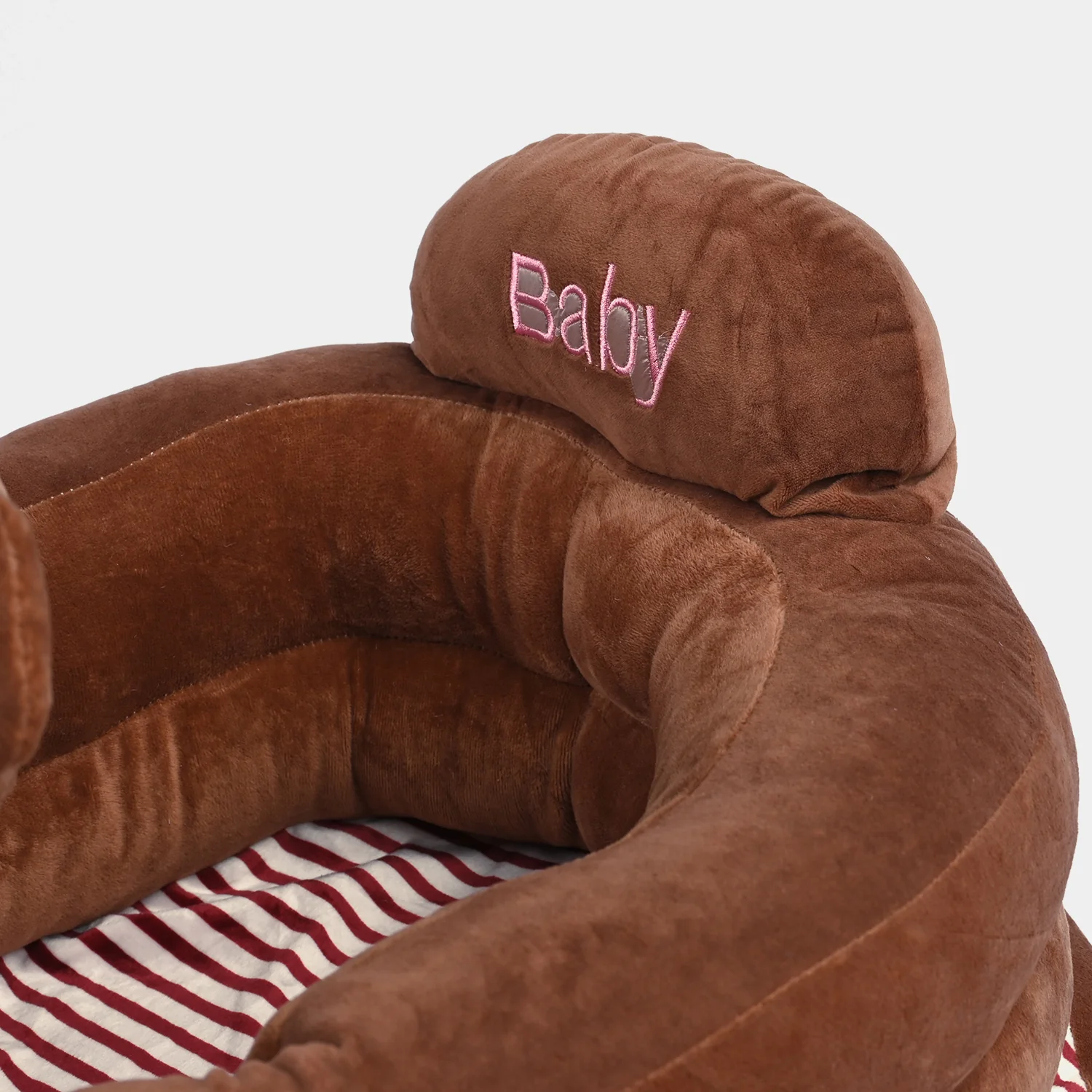 Cartoon Baby Floor Seat/Support Sofa Seat - 6M+ | 1475-Brown - Image 4