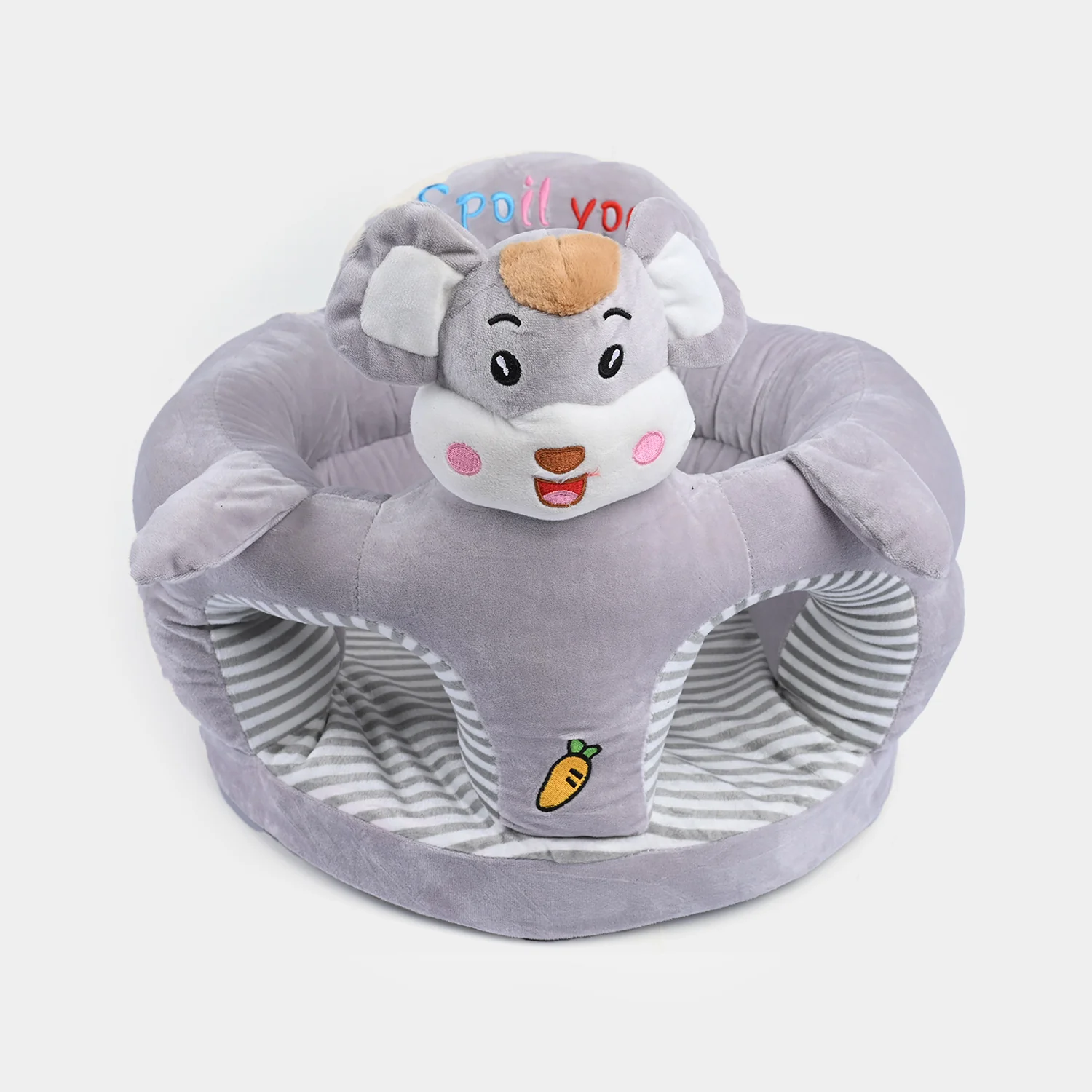 Baby Round Floor Seat/Support Sofa Seat 6M+ |  955-Gray - Image 4