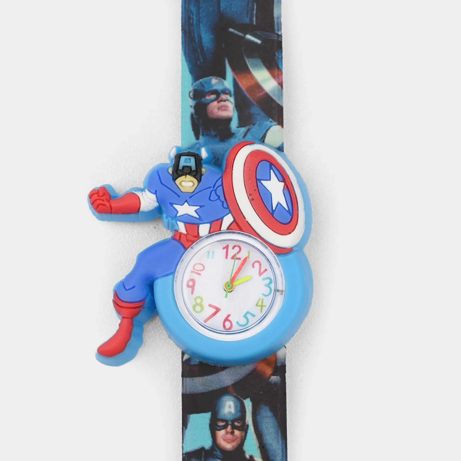 Slap Band Silicon Wrist Watch - Image 2