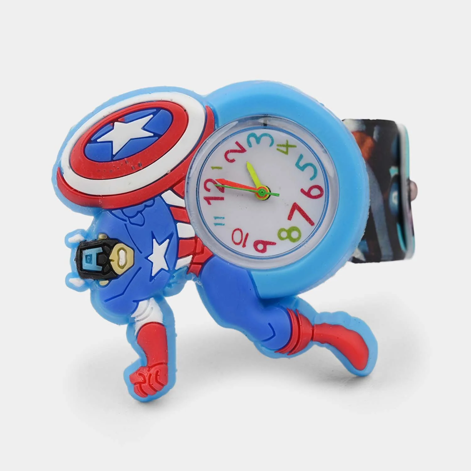 Slap Band Silicon Wrist Watch - Image 3