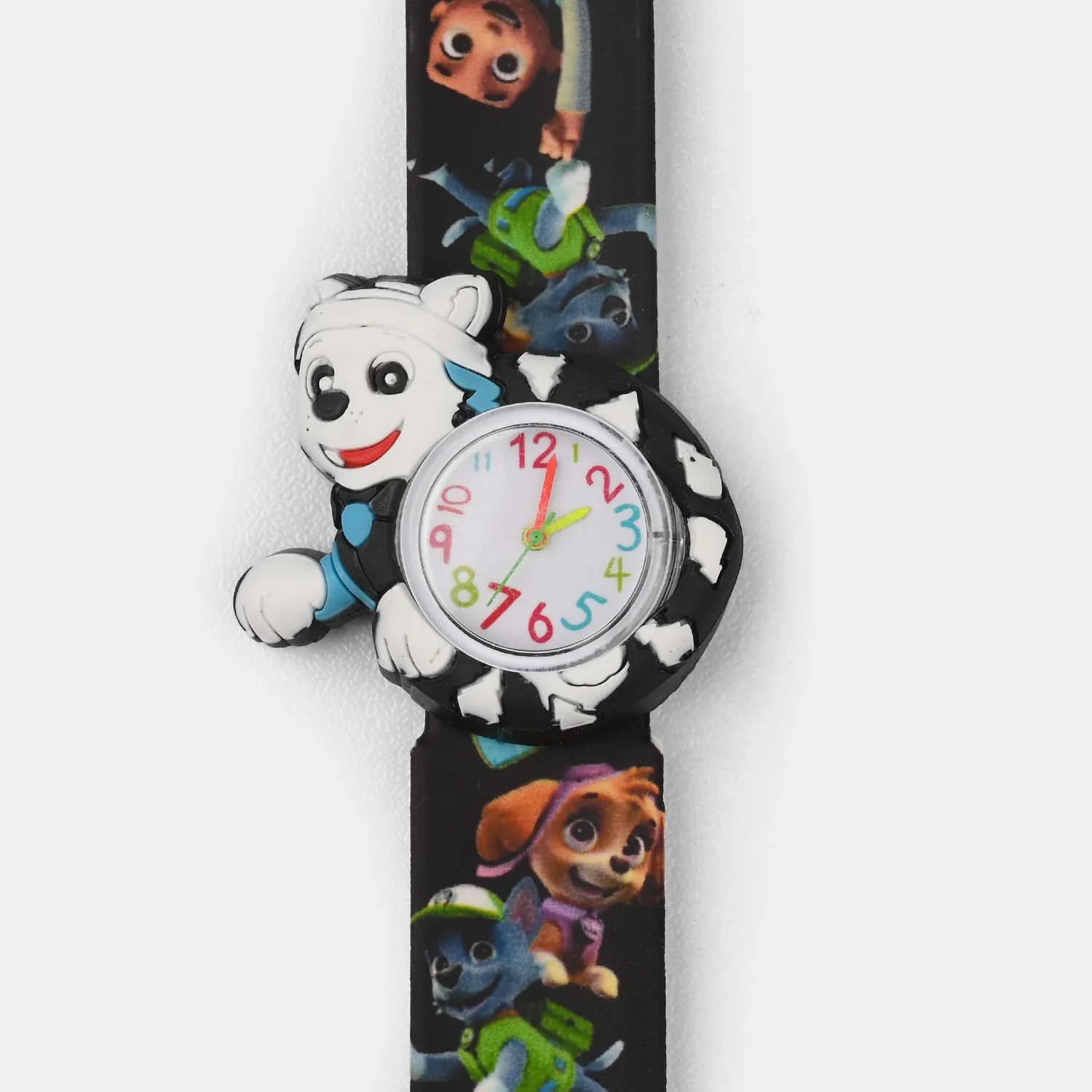 Slap Band Silicon Wrist Watch - Image 2