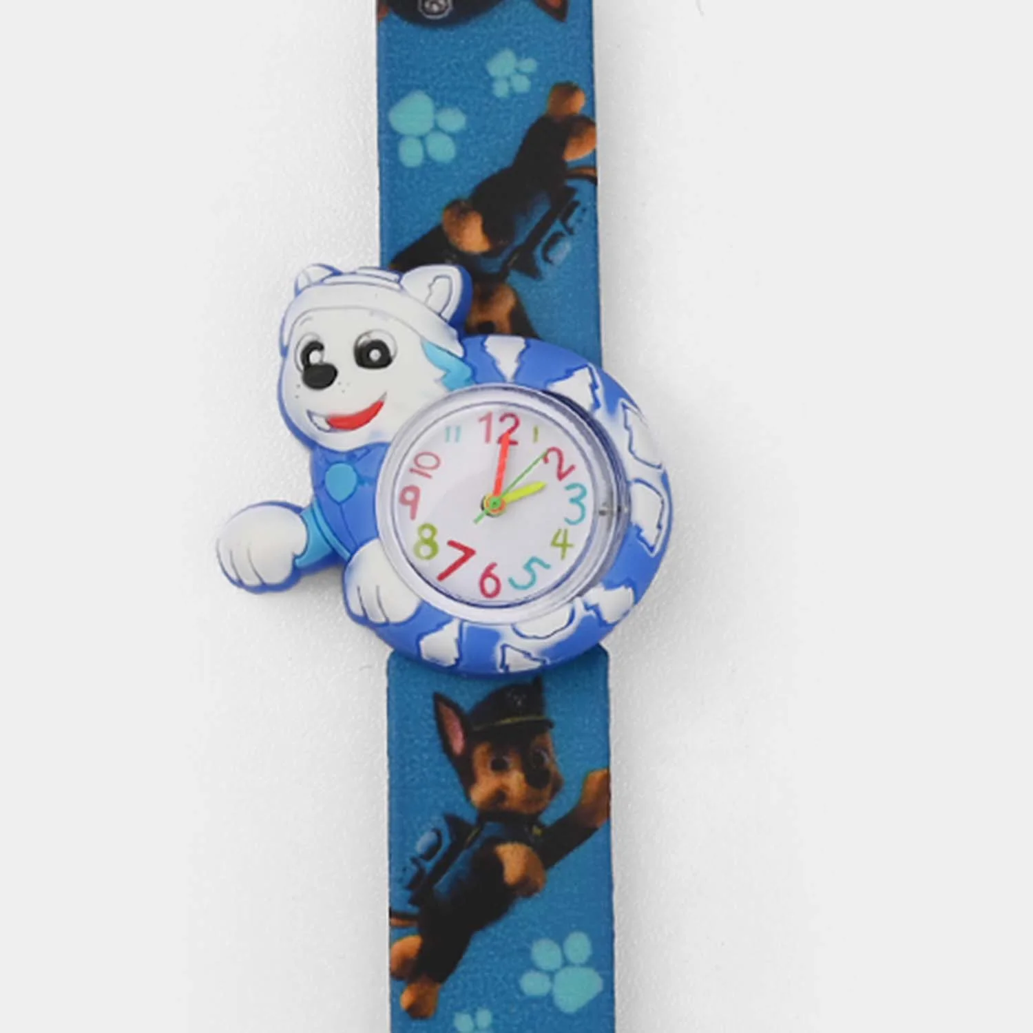 Slap Band Silicon Wrist Watch - Image 2